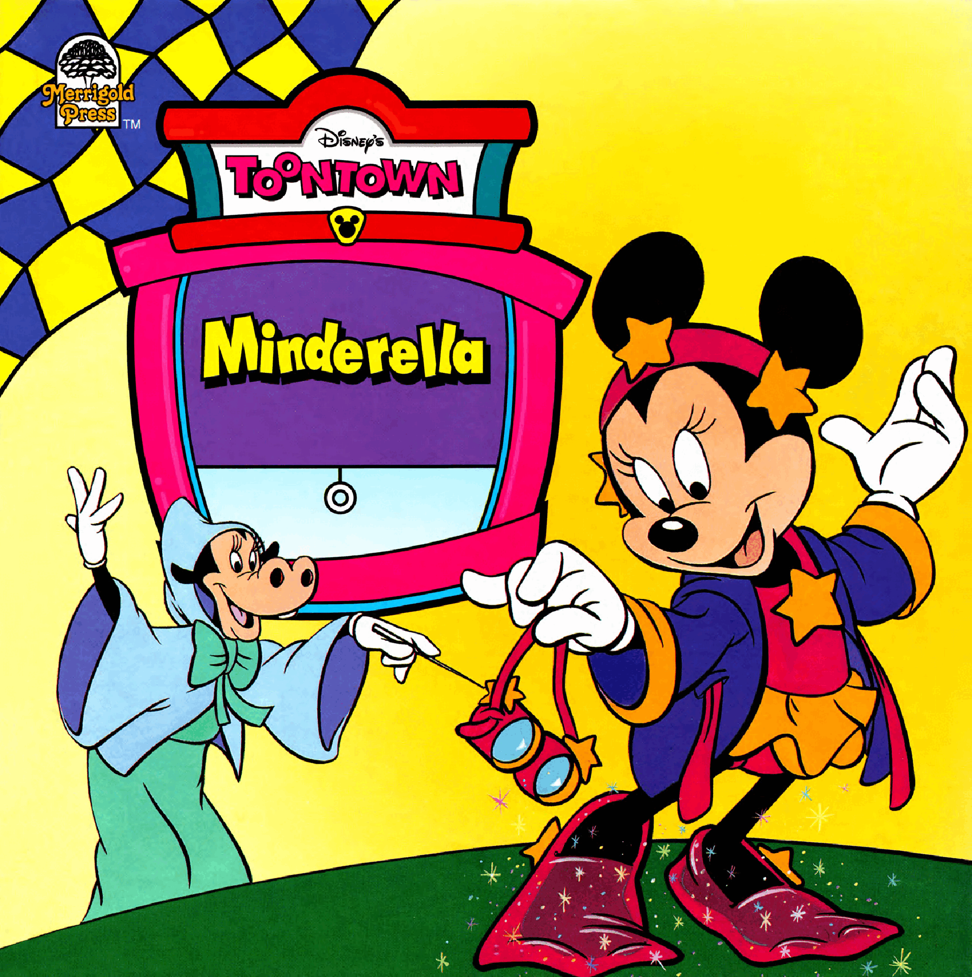 迪斯尼英文中级绘本Disney's Toontown - Minderella.pdf,第1页预览