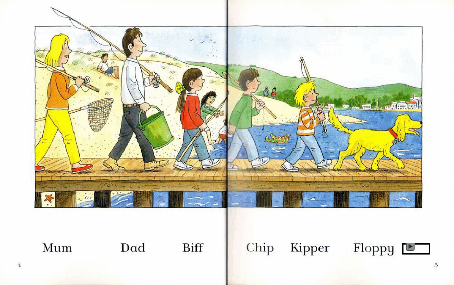 牛津阅读树在家读绘本系列1A Funny Fish.pdf,第3页预览