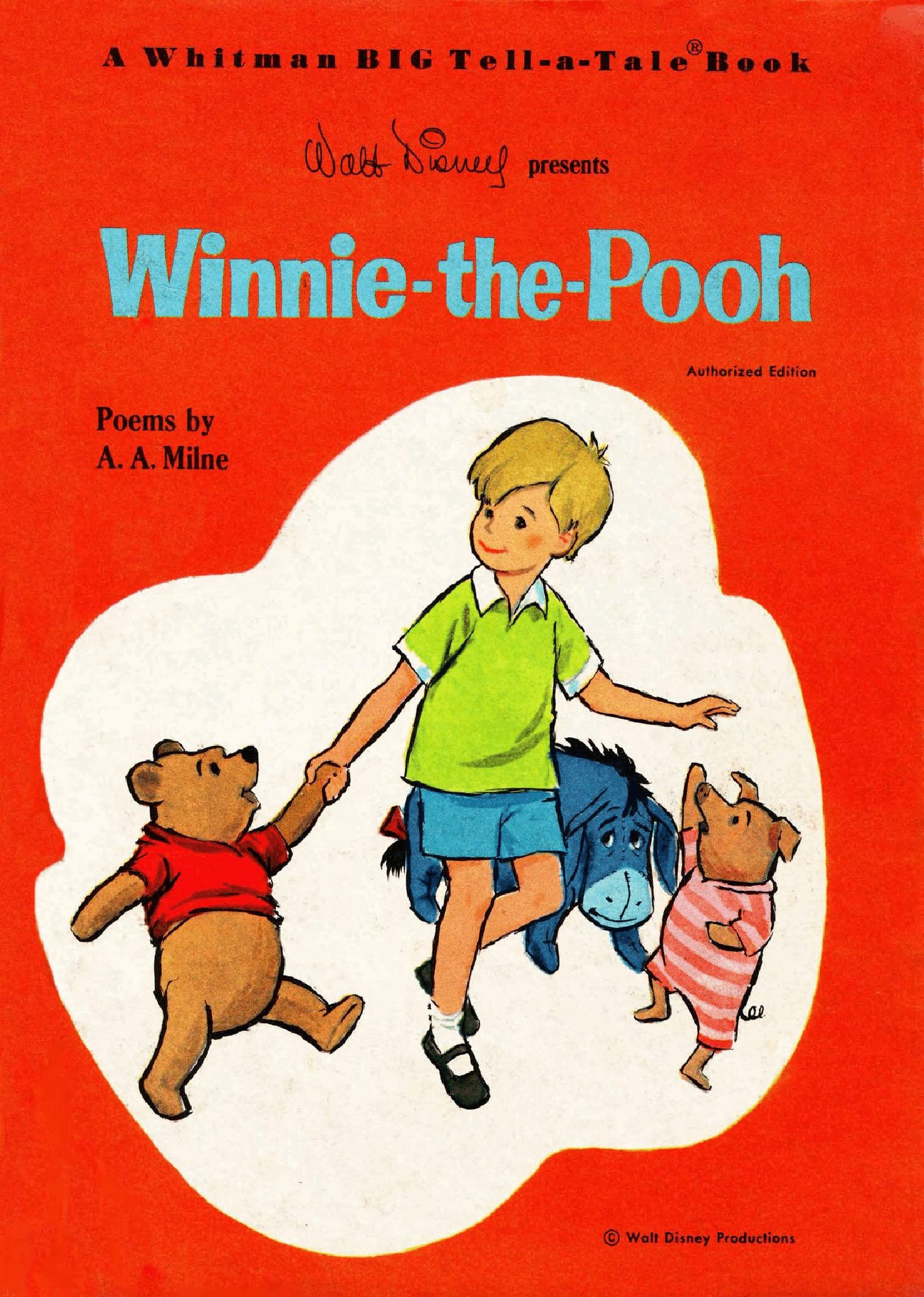 Winnie the Pooh Poems (1965 - Whitman BIG tell-a-Tale Book - c2c - Getfreedregs).pdf,第1页预览