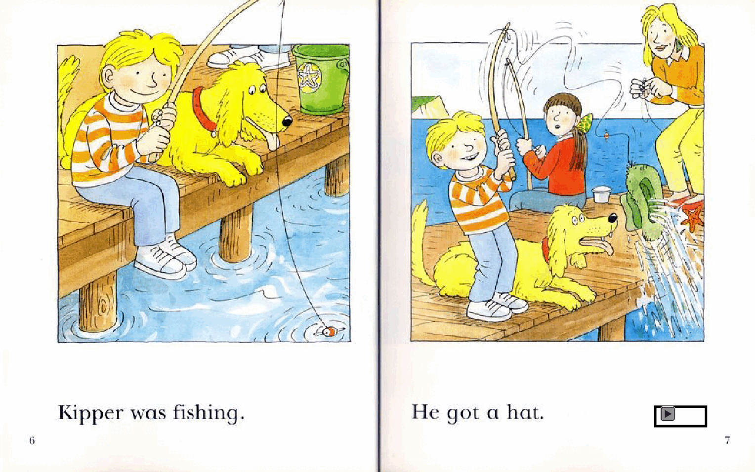 牛津阅读树在家读绘本系列1A Funny Fish.pdf,第4页预览