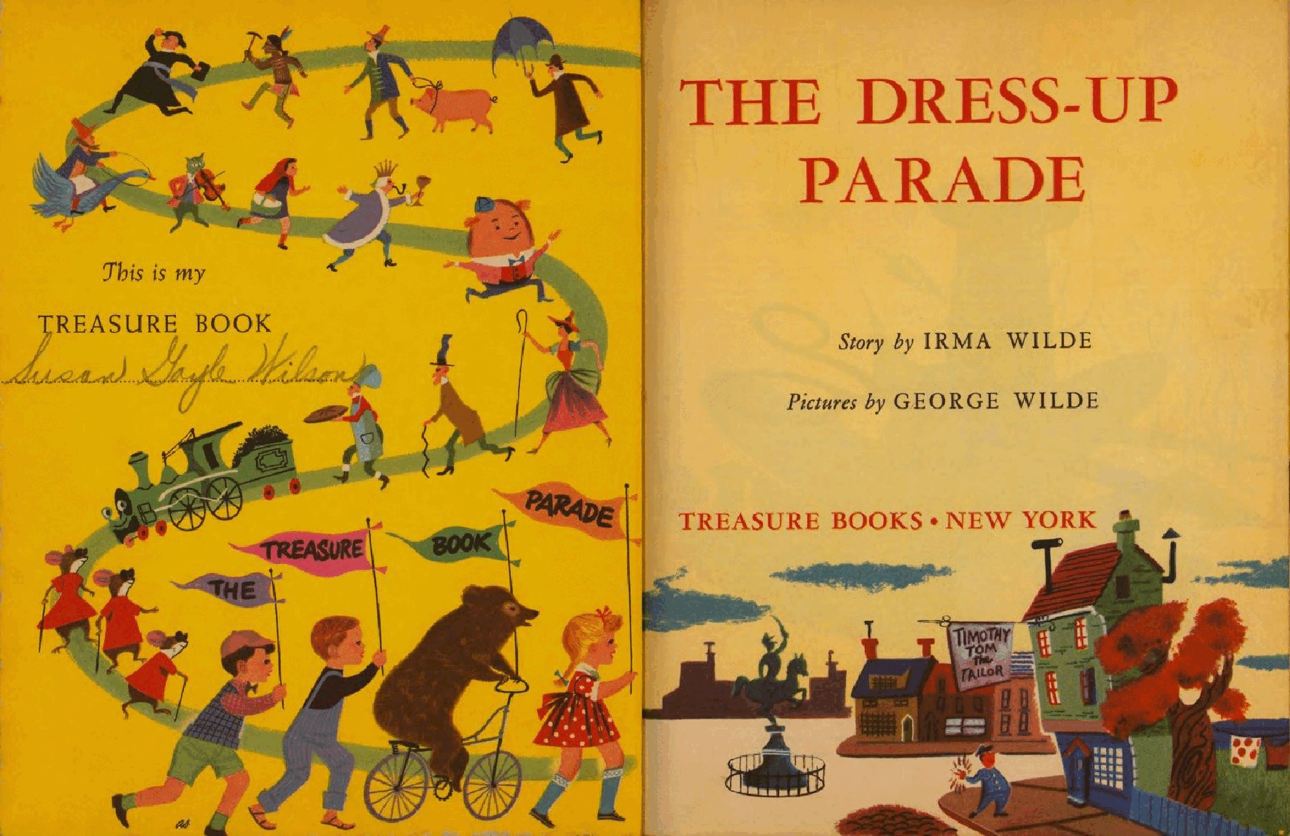 Treasure Book #0861 - The Dress-Up Parade (1953) (Freckled Derelict).pdf,第2页预览