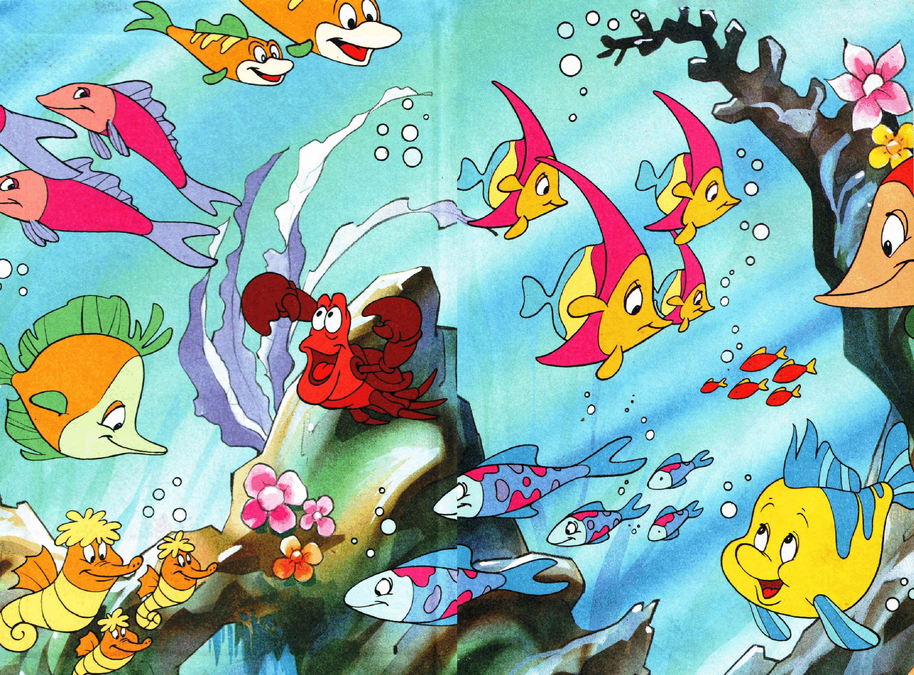 迪斯尼英文中级绘本Disney_Little_Mermaid.pdf，第2页预览
