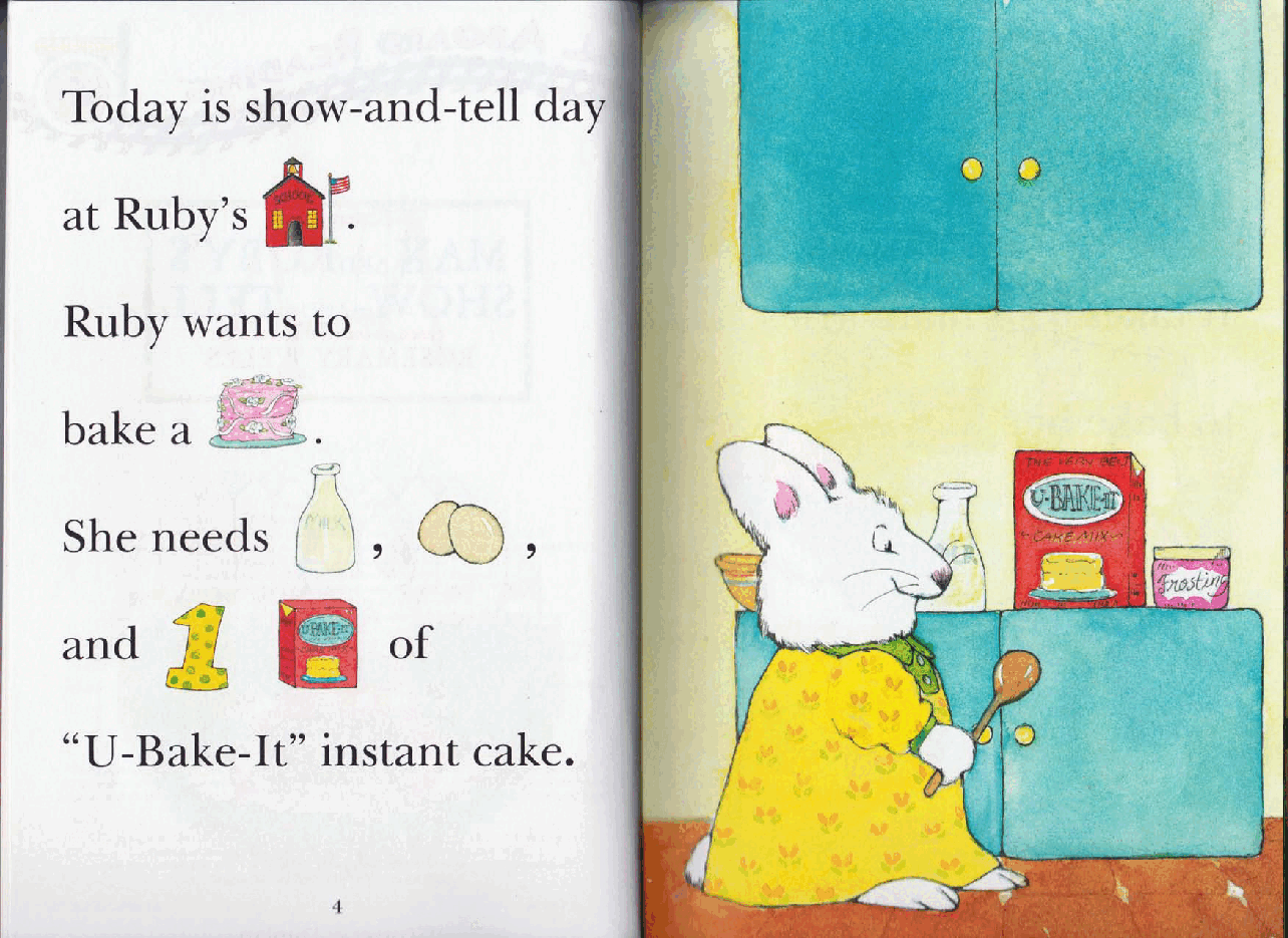 小兔麦克斯和露比Max and Ruby Show-and-Tell.pdf，第3页预览