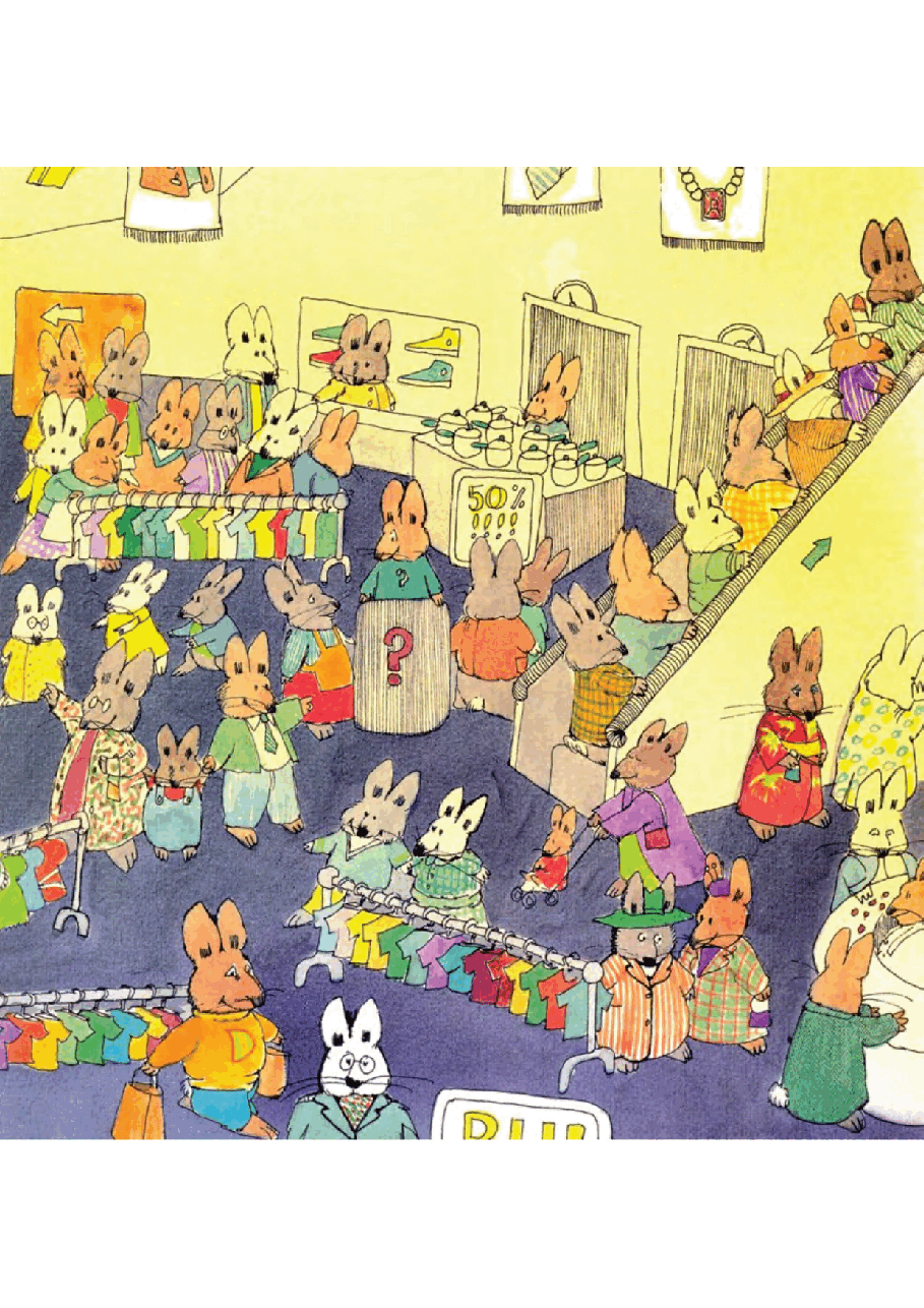 小兔麦克斯和露比Max and Ruby-Max's Dragon Shirt.pdf,第3页预览