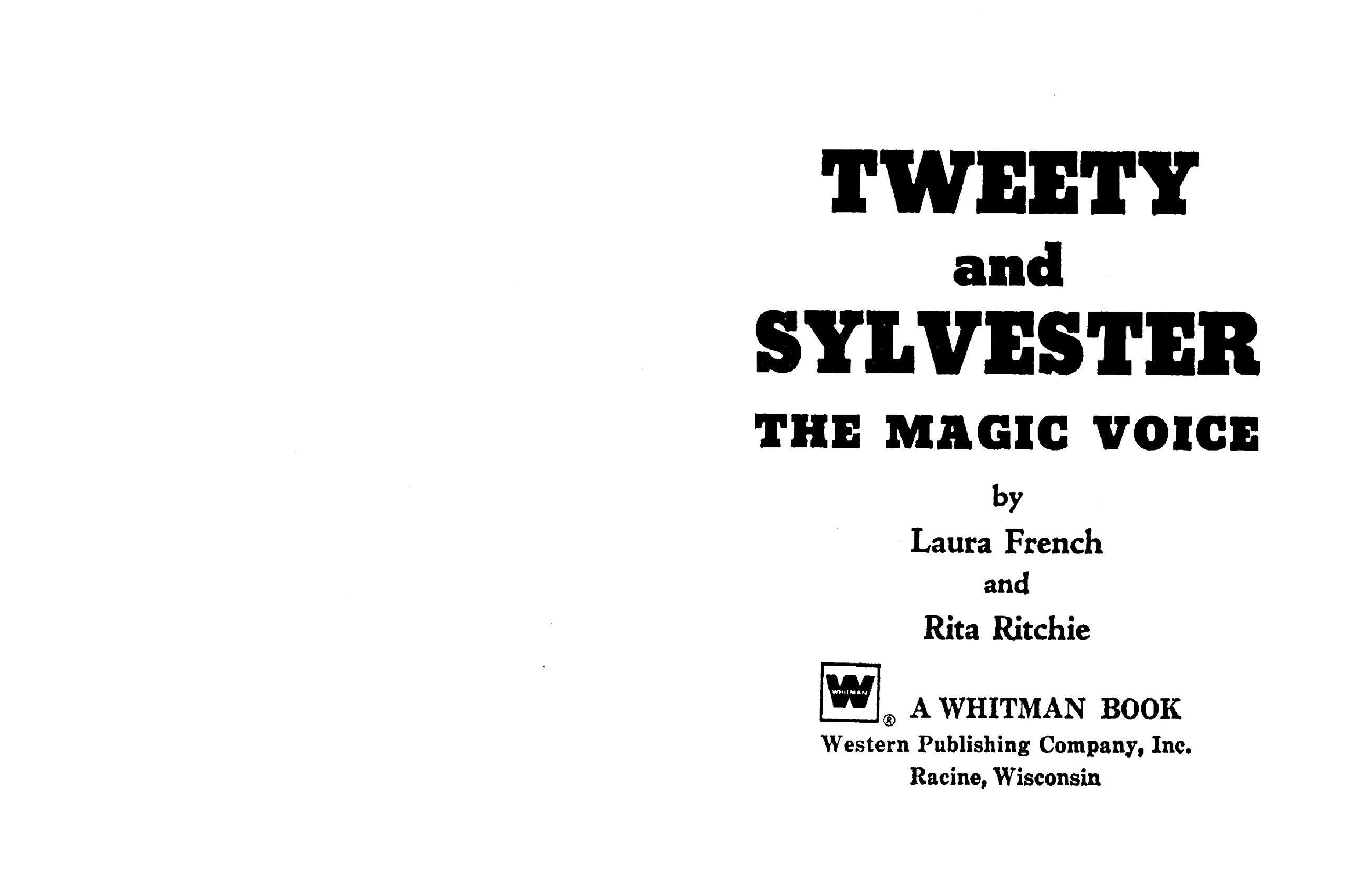 Tweety and Sylvester - The Magic Voice (1976)(Whitman Big Little Book)(c2c)(getfreedregs).pdf,第3页预览