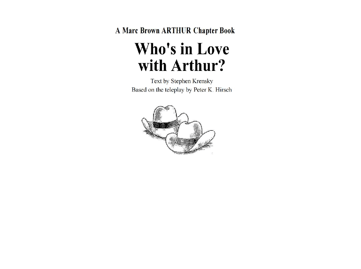 Who's in Love with Arthur.pdf,第2页预览