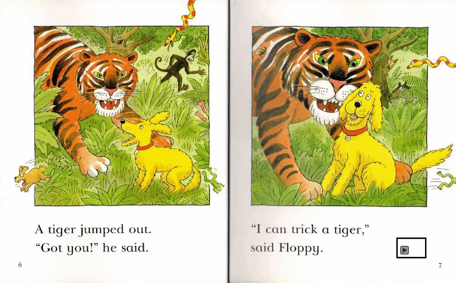 牛津阅读树在家读绘本系列2B I Can Trick a Tiger.pdf，第4页预览