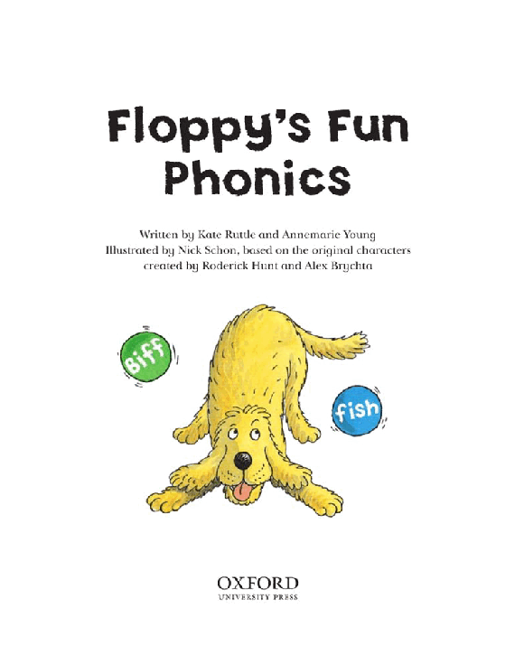 牛津启蒙绘本系列Floppy's Fun Phonics.pdf,第3页预览
