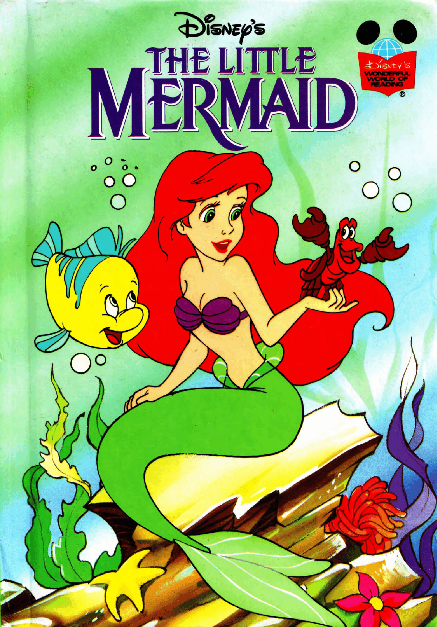 迪斯尼英文中级绘本Disney_Little_Mermaid.pdf，第1页预览