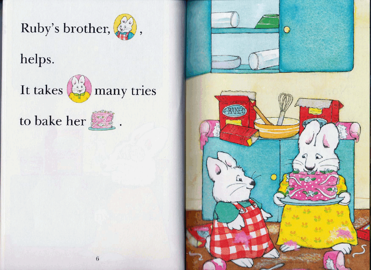 小兔麦克斯和露比Max and Ruby Show-and-Tell.pdf，第4页预览