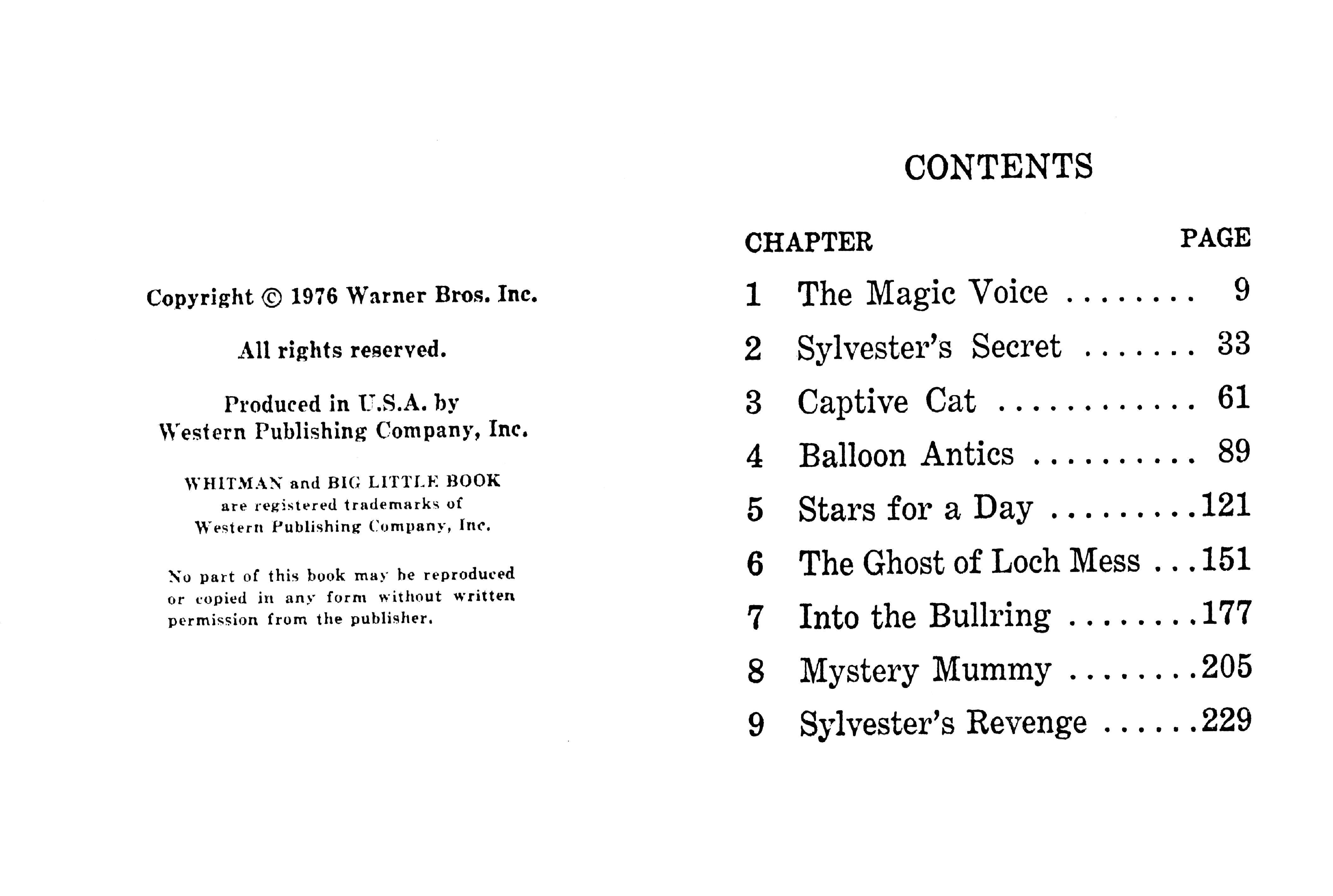 Tweety and Sylvester - The Magic Voice (1976)(Whitman Big Little Book)(c2c)(getfreedregs).pdf,第4页预览