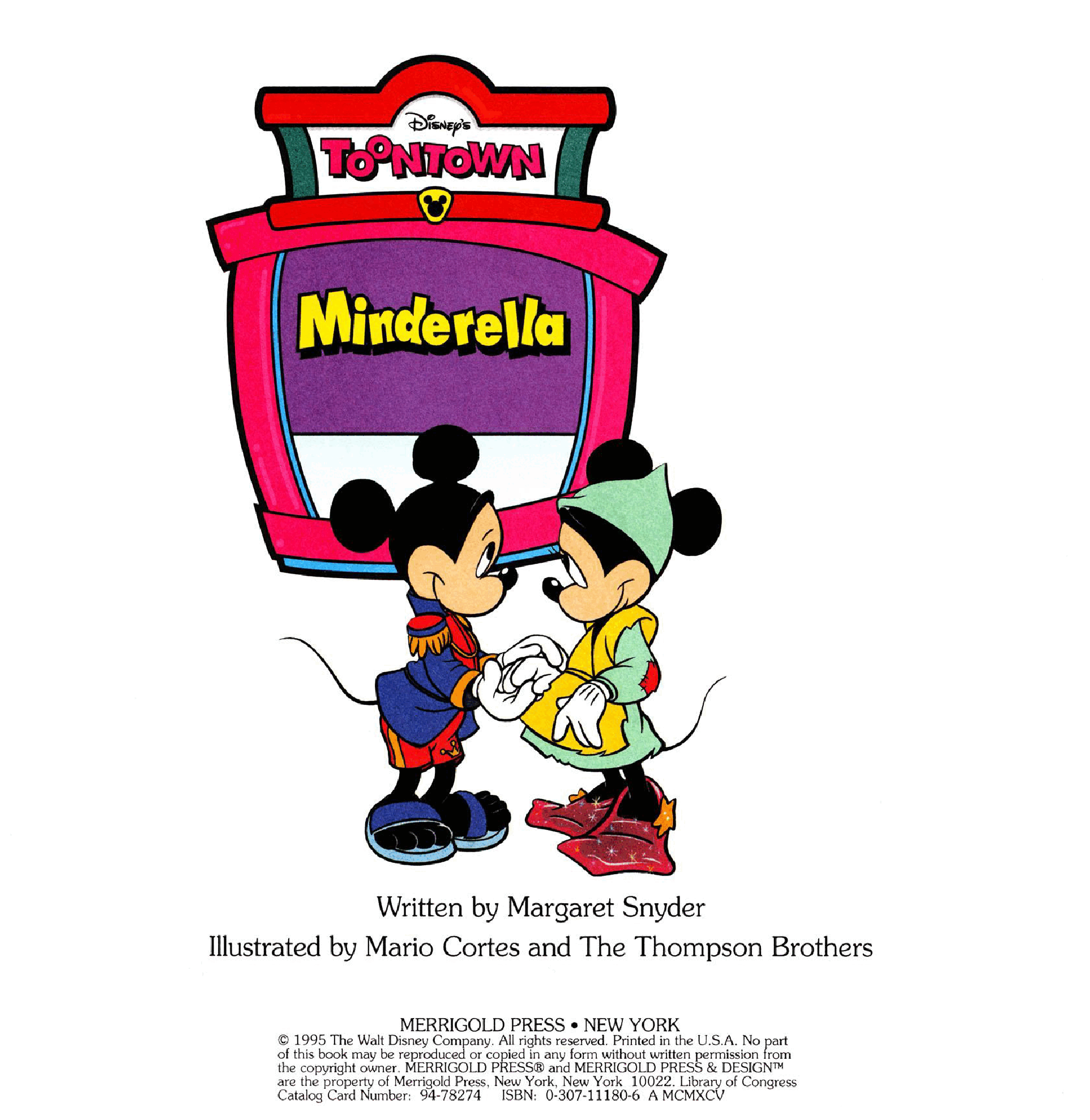 迪斯尼英文中级绘本Disney's Toontown - Minderella.pdf,第3页预览