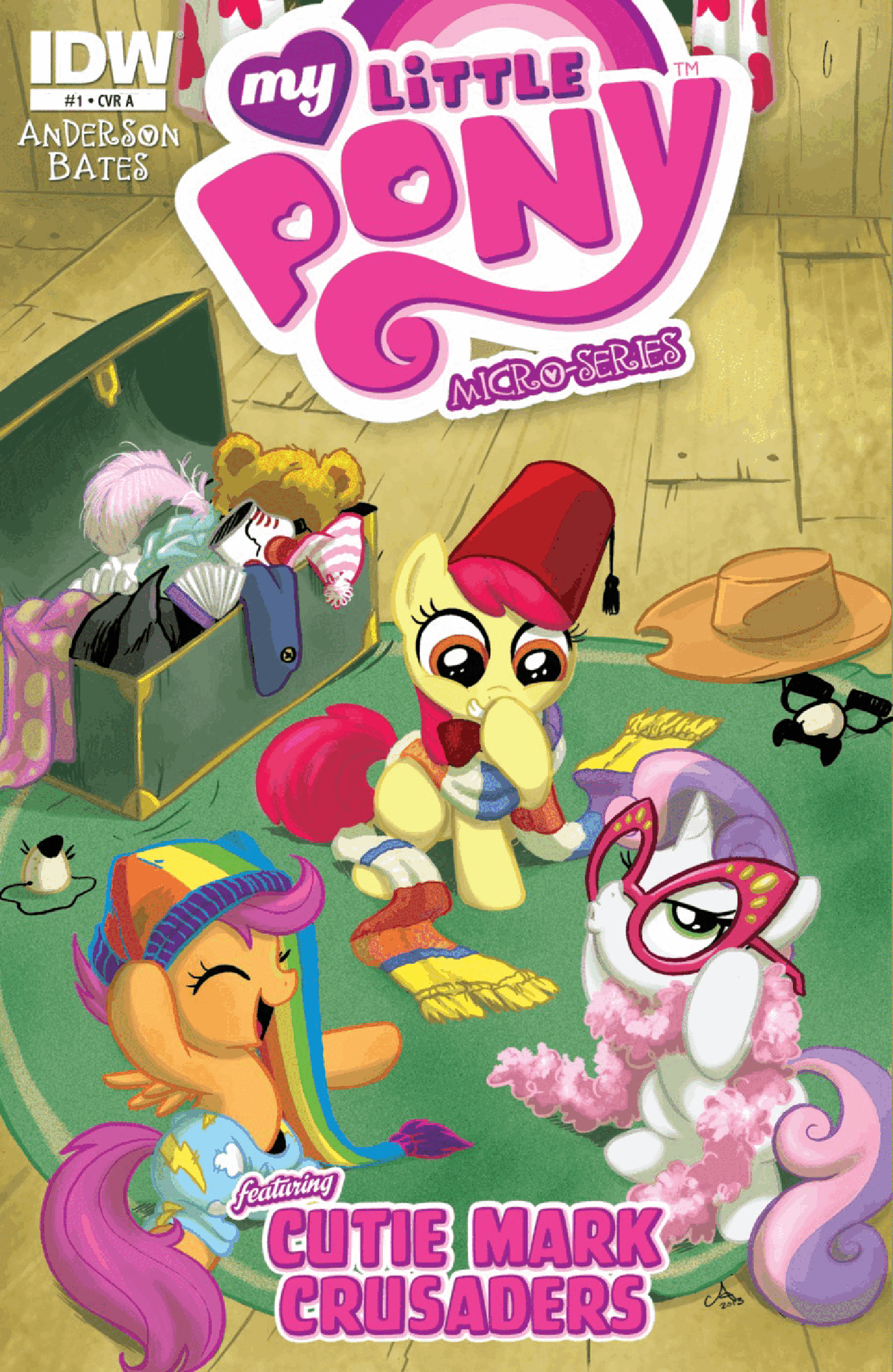 小马宝莉绘本07Cutie Mark Crusaders.pdf,第1页预览