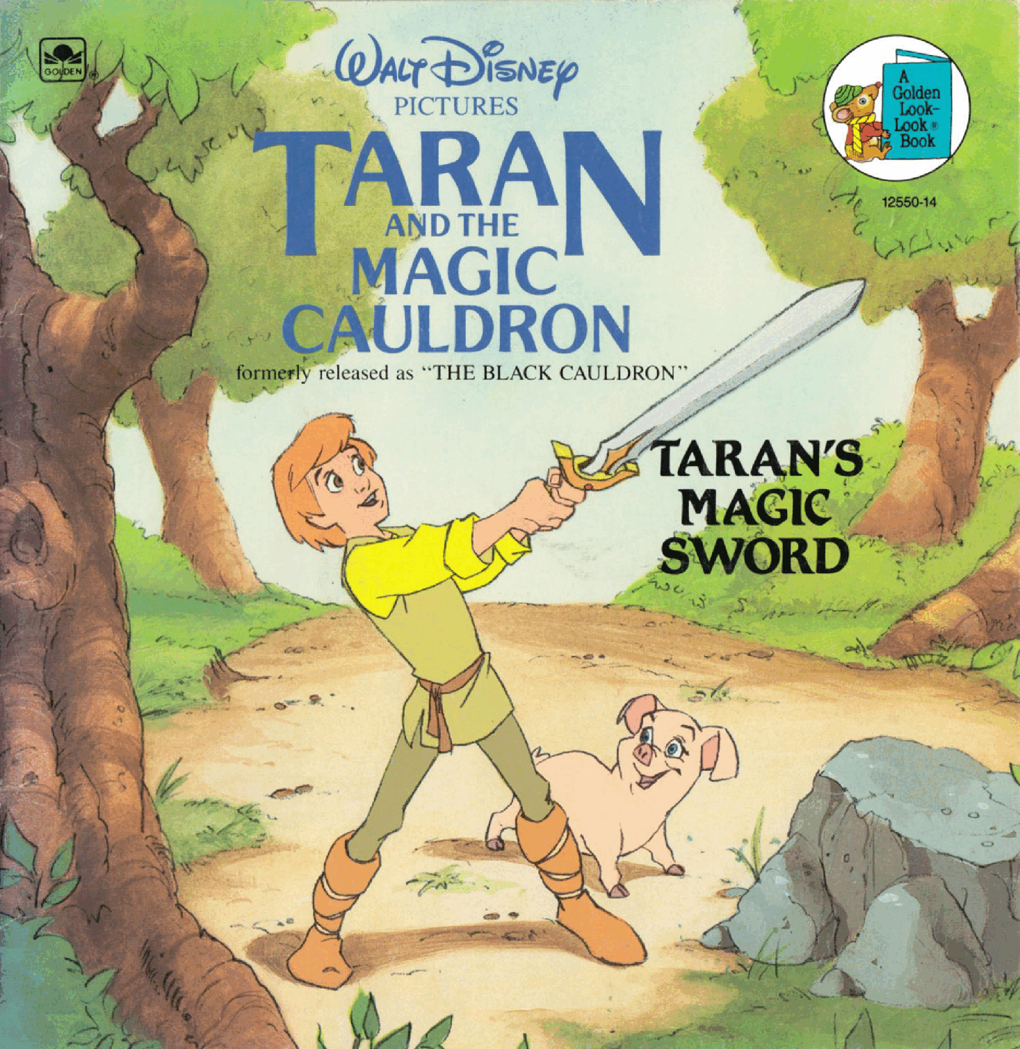 迪斯尼英文中级绘本Taran_And_The_Magic_Cauldron.pdf,第1页预览