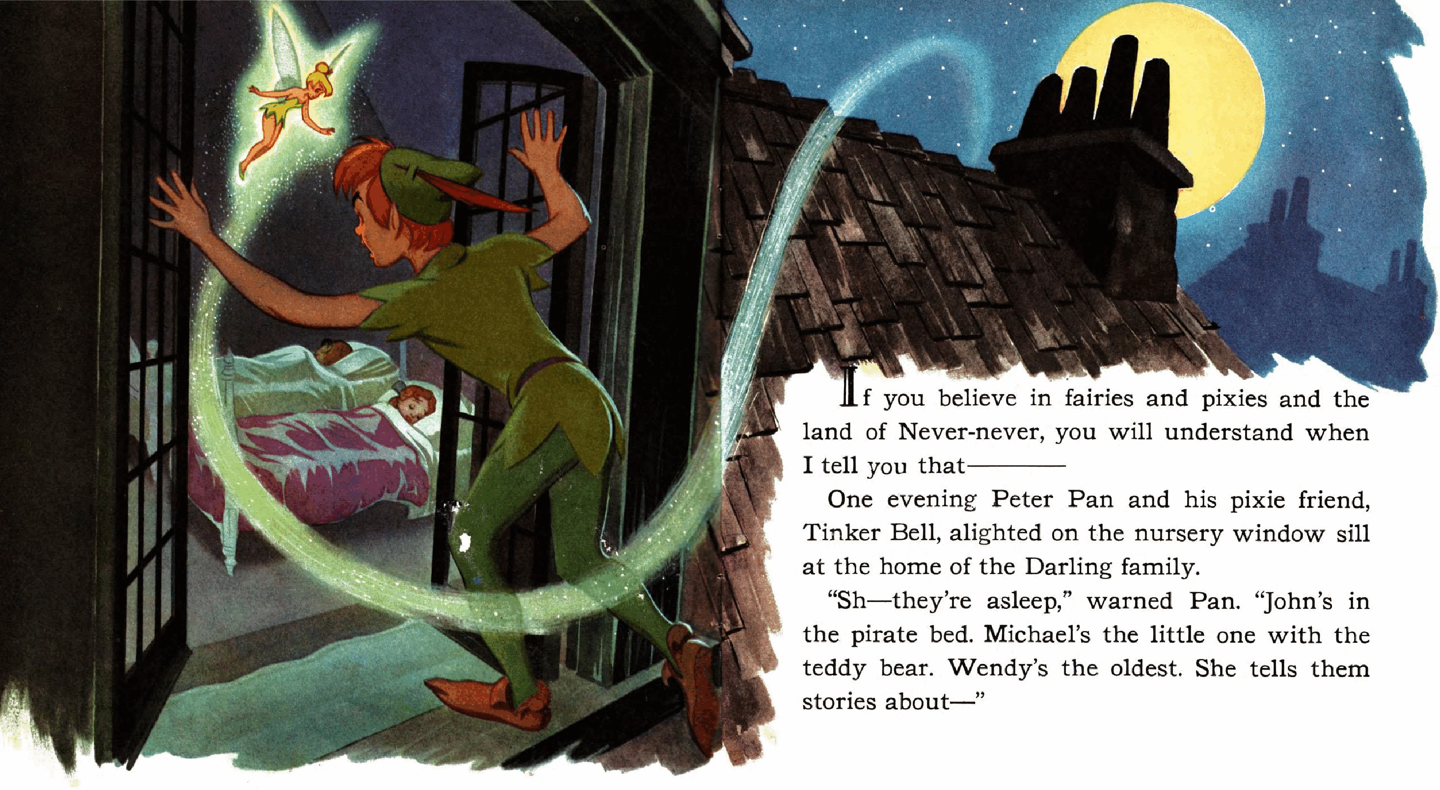 Walt Disney's Peter Pan.1952.Whitman.c2c.GETFREEDREGS.pdf,第4页预览