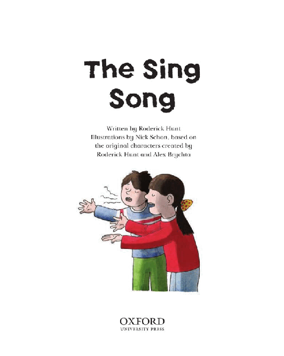 牛津启蒙绘本系列The Sing Song.pdf,第3页预览