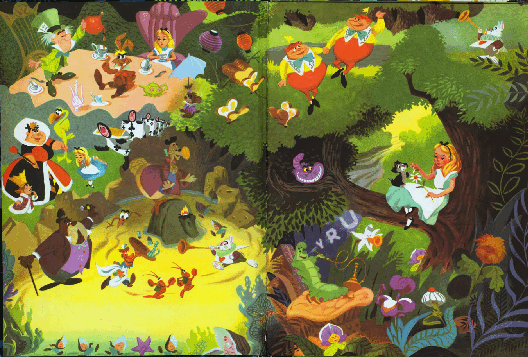迪斯尼英文中级绘本Walt Disney_Alice in Wonderland (1972) .pdf,第2页预览