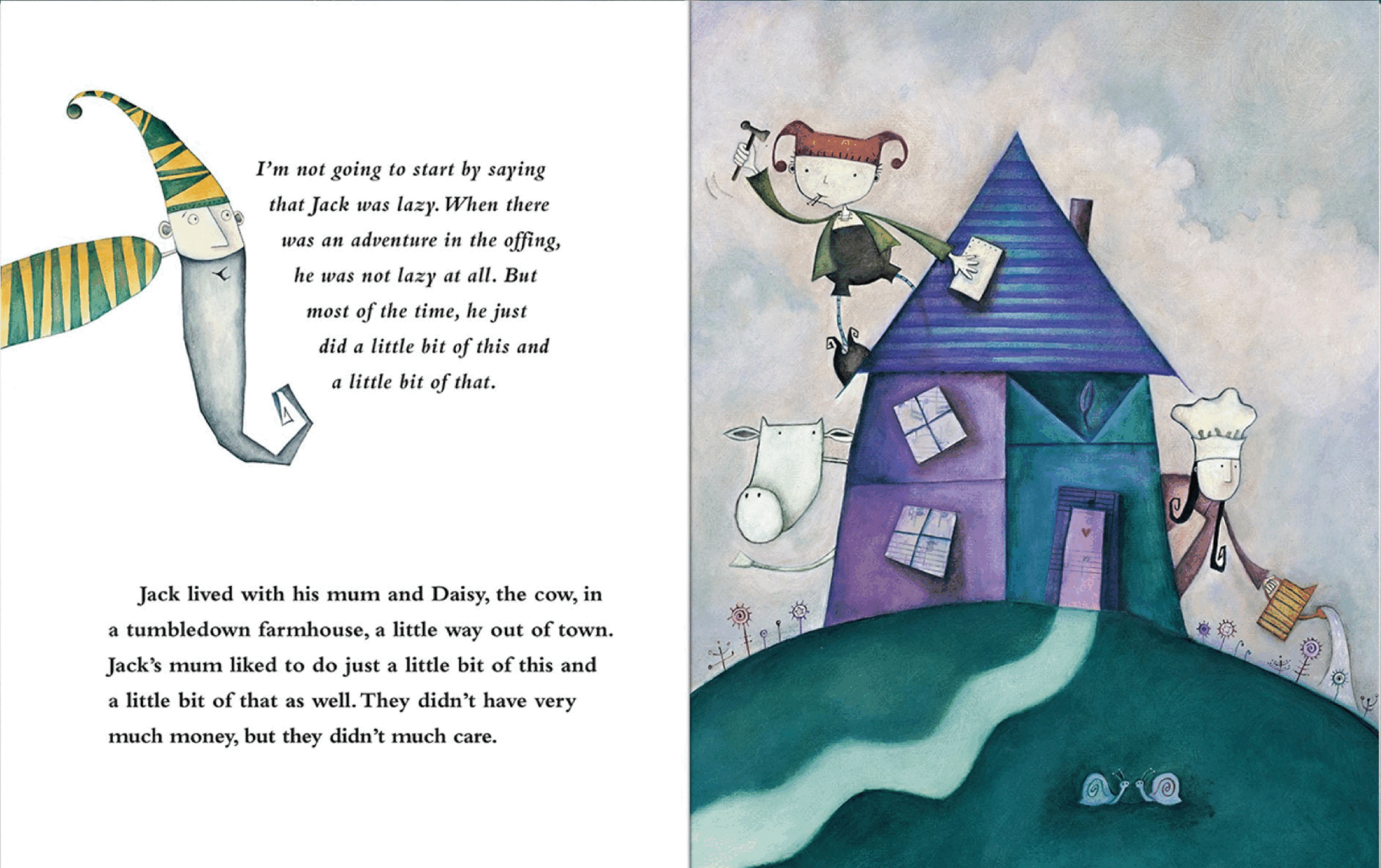 英国光脚丫童书社绘本Jack and the Beanstalk.pdf，第3页预览