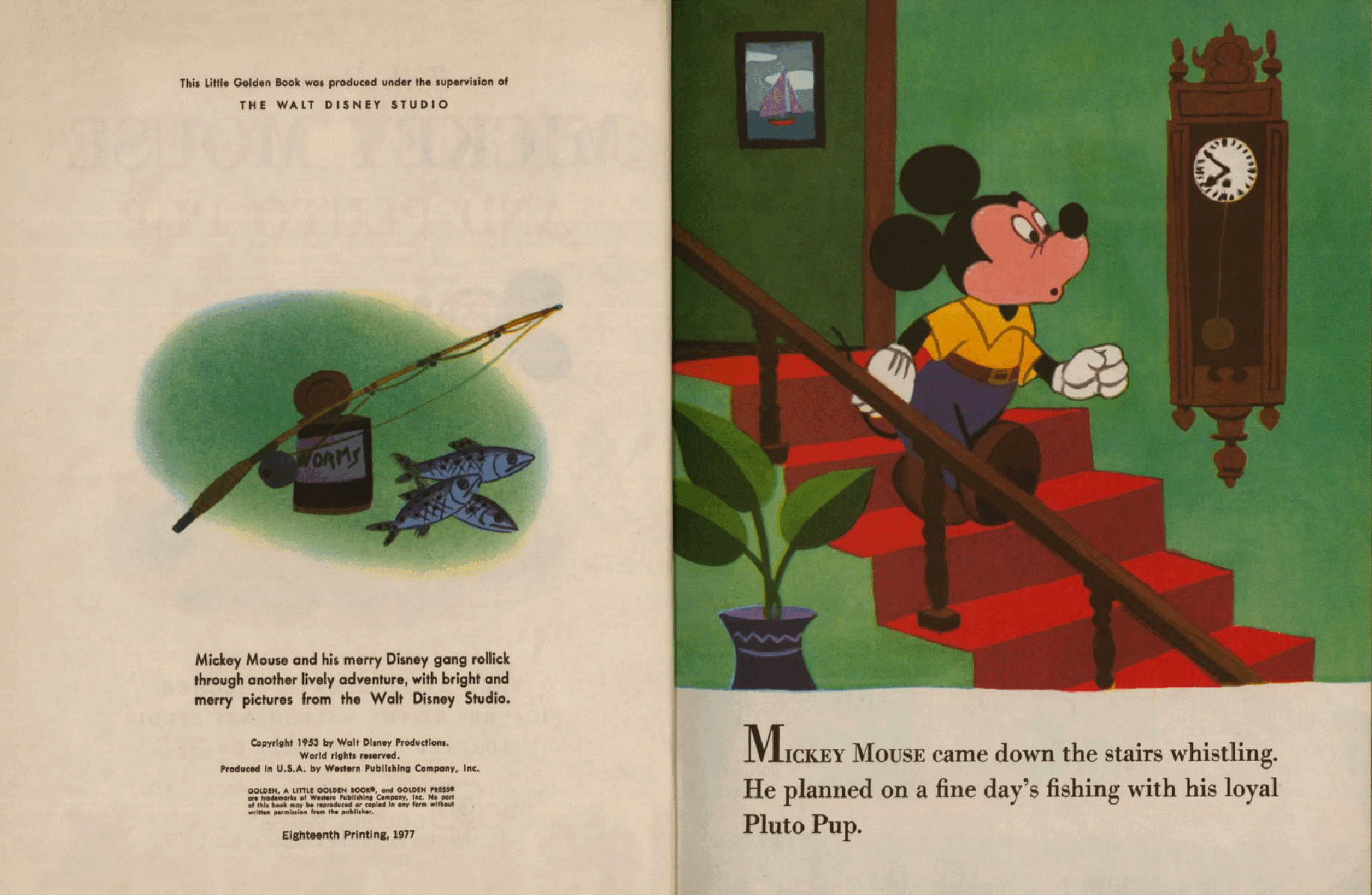 迪斯尼英文中级绘本Walt Disney_Mickey Mouse and Pluto Pup.pdf，第3页预览