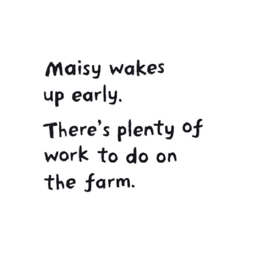 小鼠波波系列绘本Maisy_s_Morning_on_the_farm.pdf,第3页预览