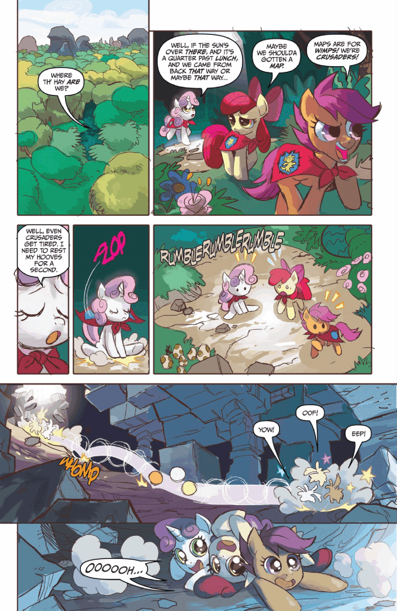 小马宝莉绘本07Cutie Mark Crusaders.pdf,第4页预览