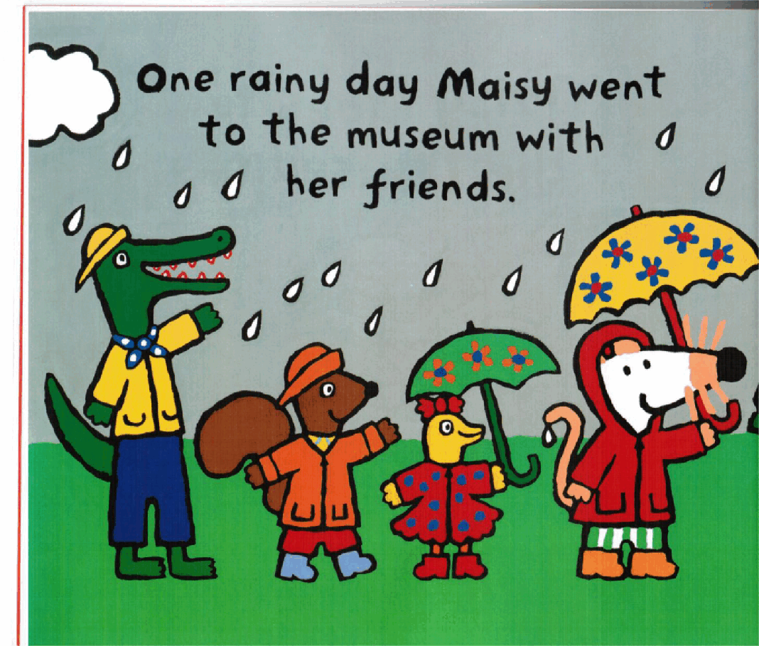 小鼠波波系列绘本Maisy_Goes_to_the_Museum.pdf，第3页预览
