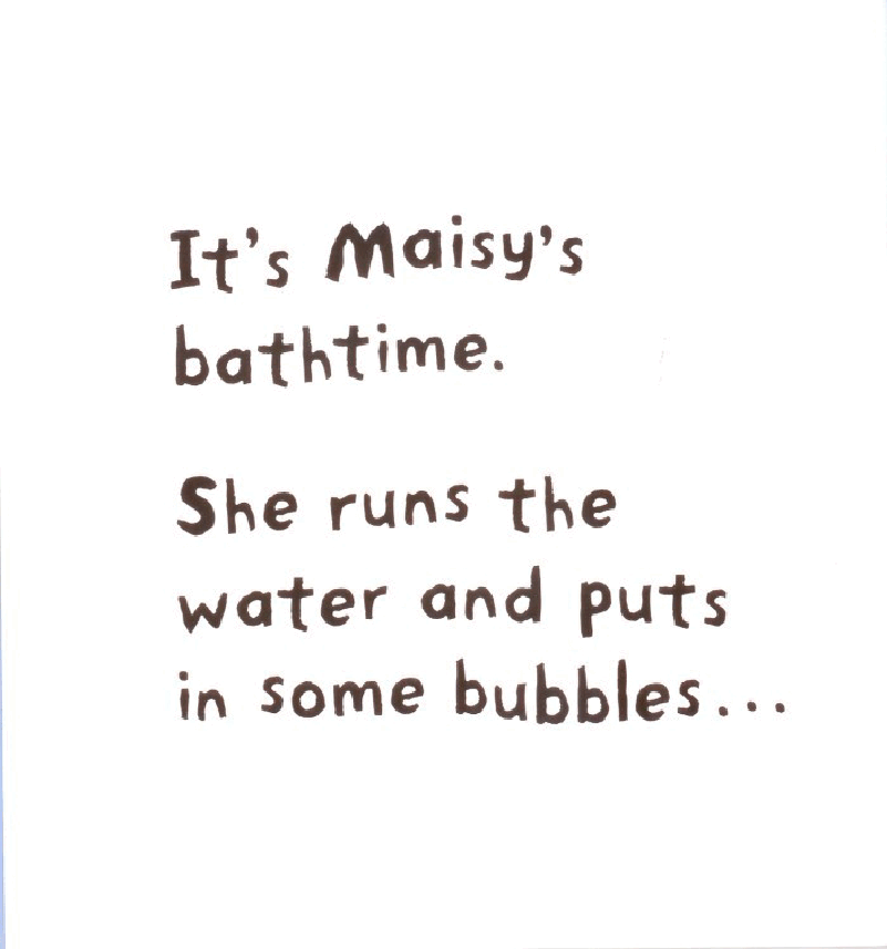 小鼠波波系列绘本Maisy_Takes_A_Bath.pdf,第3页预览