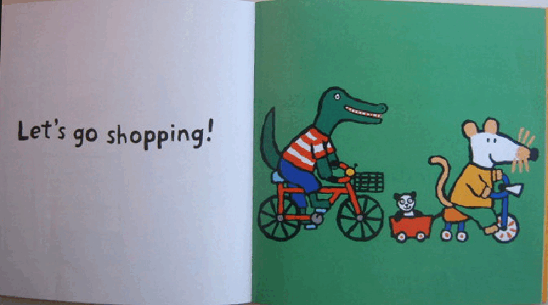 小鼠波波系列绘本Maisy_Goes_shopping.pdf,第4页预览