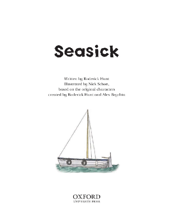 牛津启蒙绘本系列Seasick.pdf,第3页预览