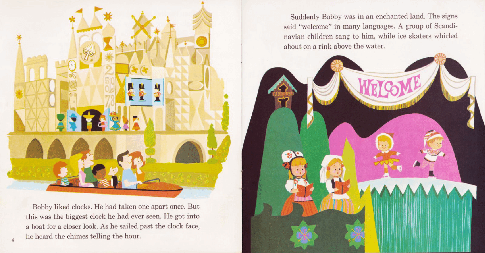 迪斯尼英文中级绘本Walt Disney_It's a Small World.pdf，第4页预览