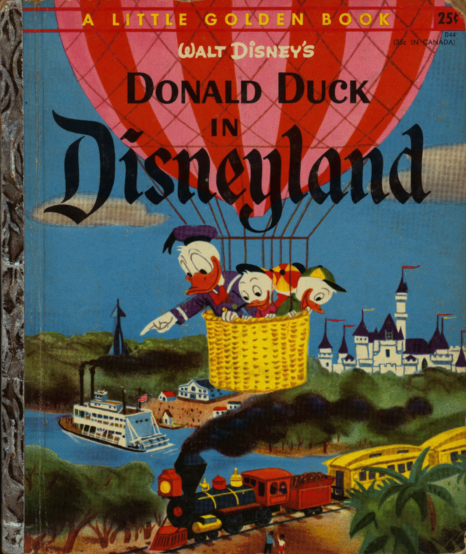 迪斯尼英文中级绘本Walt Disney_Donald Duck in Disneyland.pdf,第1页预览