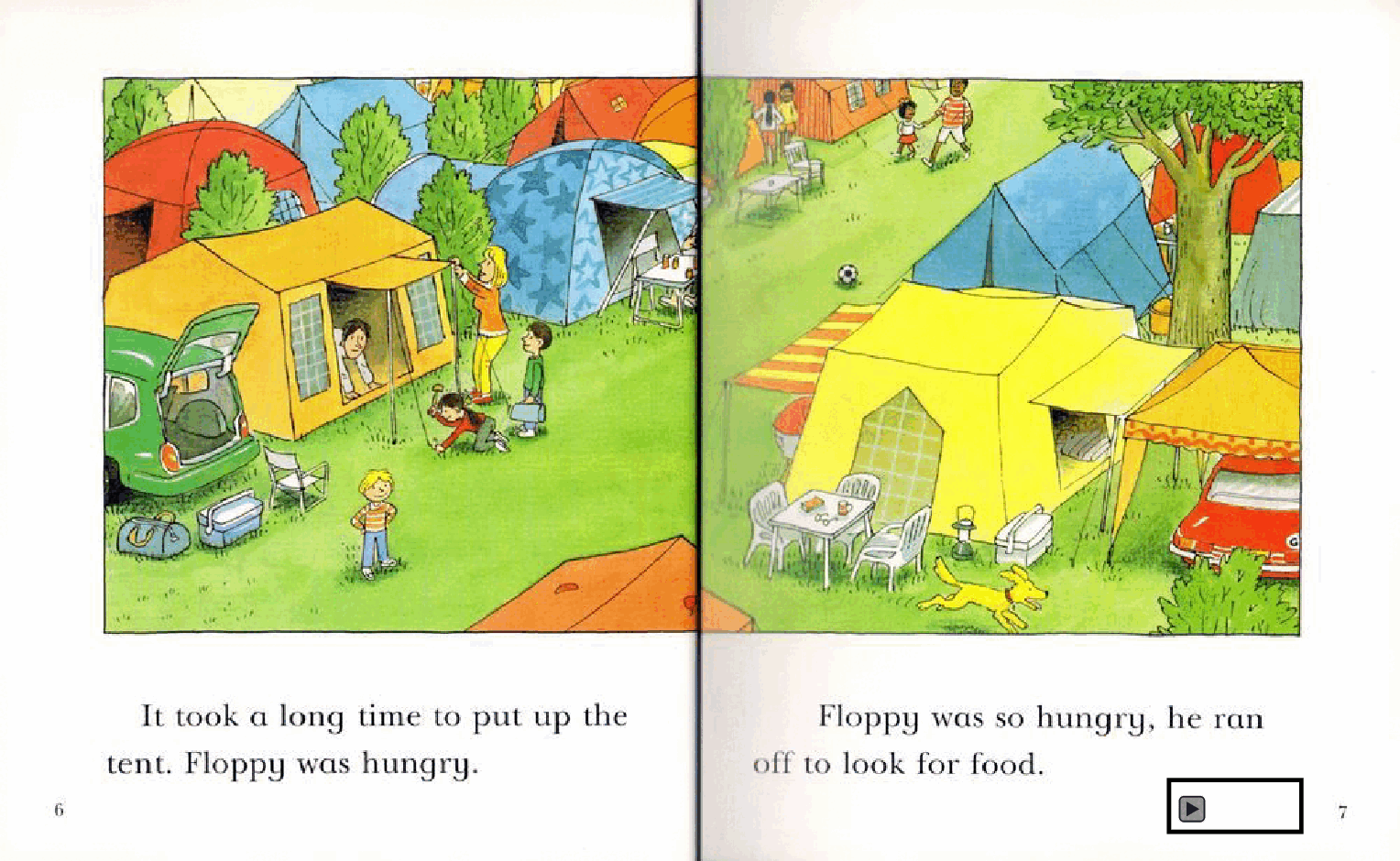 牛津阅读树在家读绘本系列4B Hungry Floppy.pdf，第4页预览