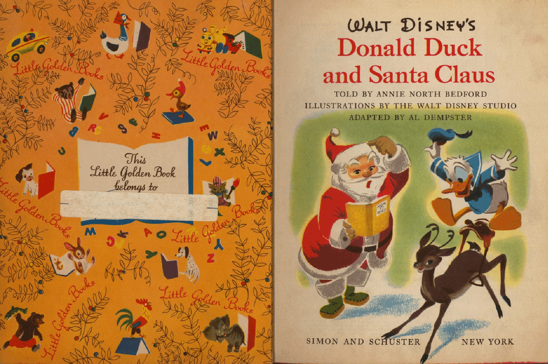 迪斯尼英文中级绘本Walt Disney_Donald Duck and Santa.pdf,第2页预览
