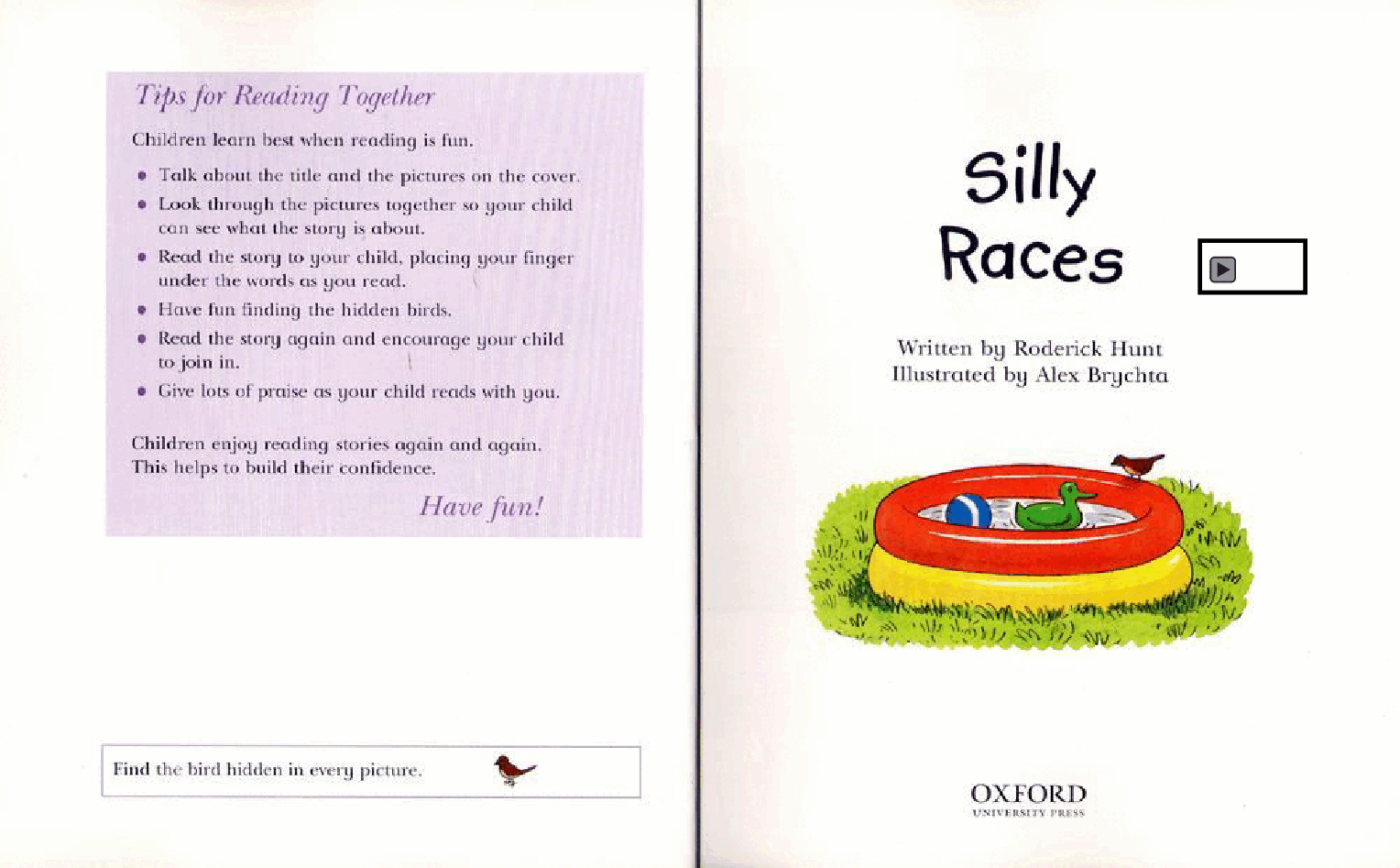 牛津阅读树在家读绘本系列1B Silly Races.pdf,第2页预览