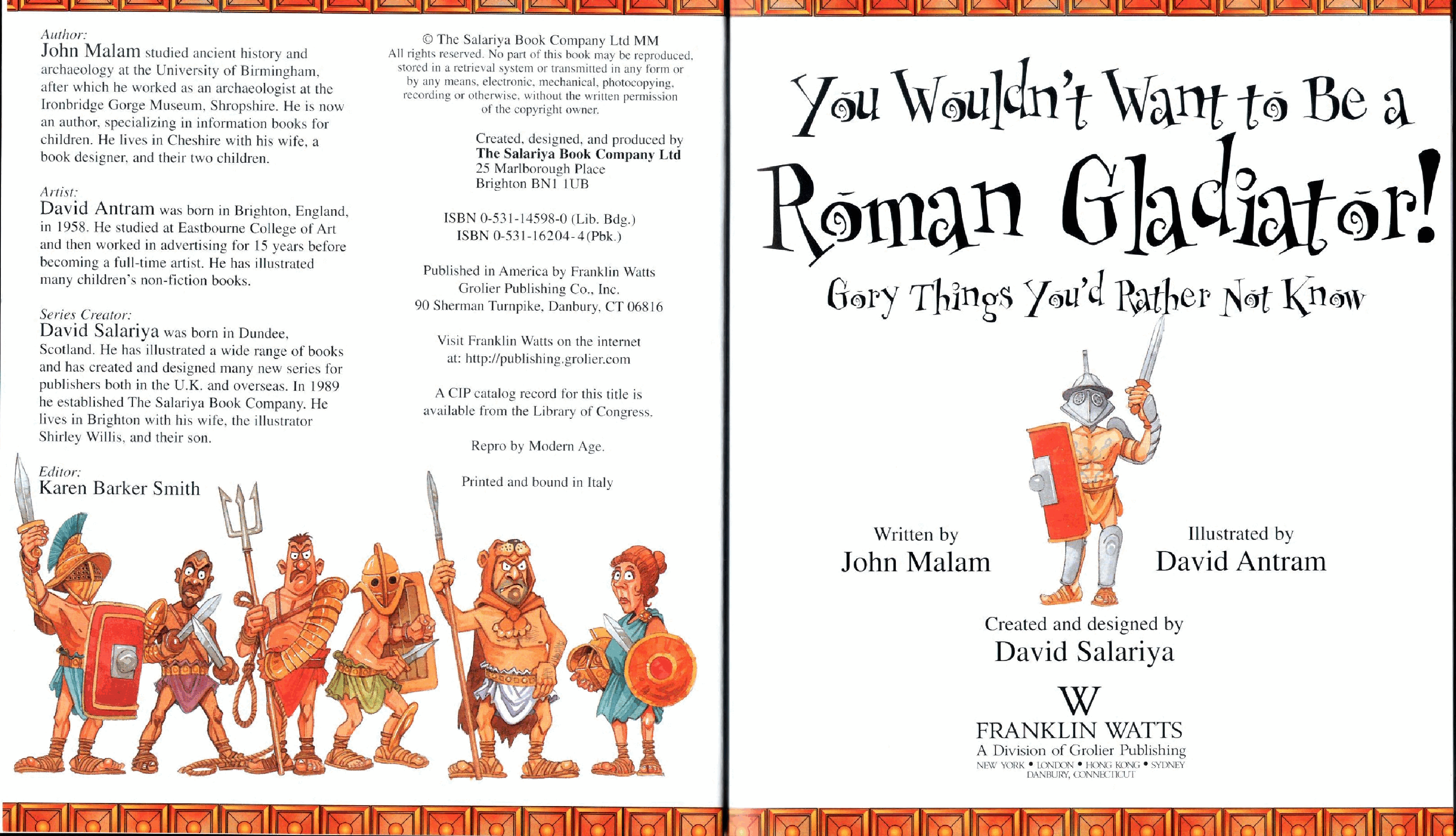 You Wouldn't Want To Be A Roman Gladiator! (UltraBoy-DCP).pdf,第3页预览