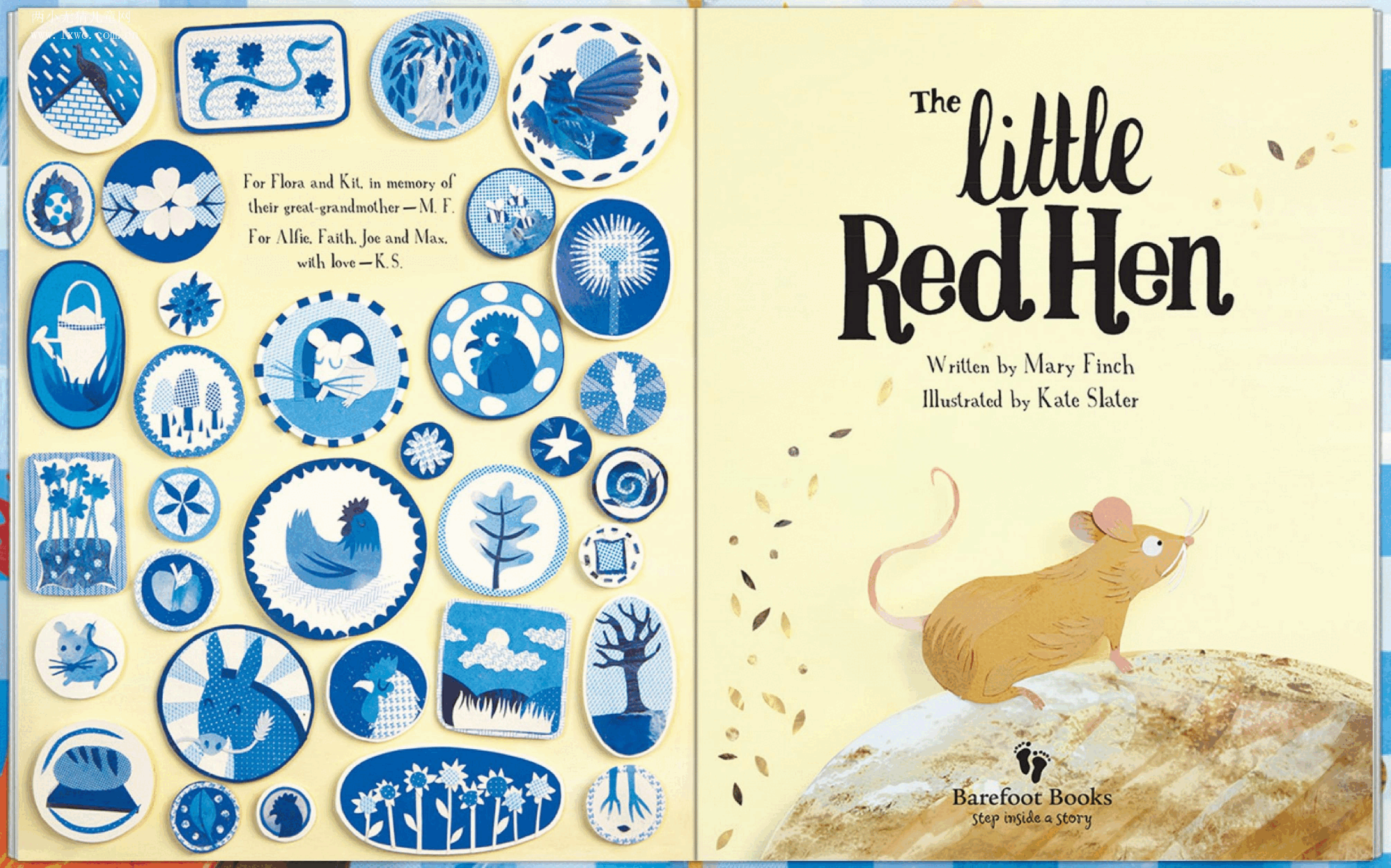 英国光脚丫童书社绘本The little red hen.pdf,第2页预览