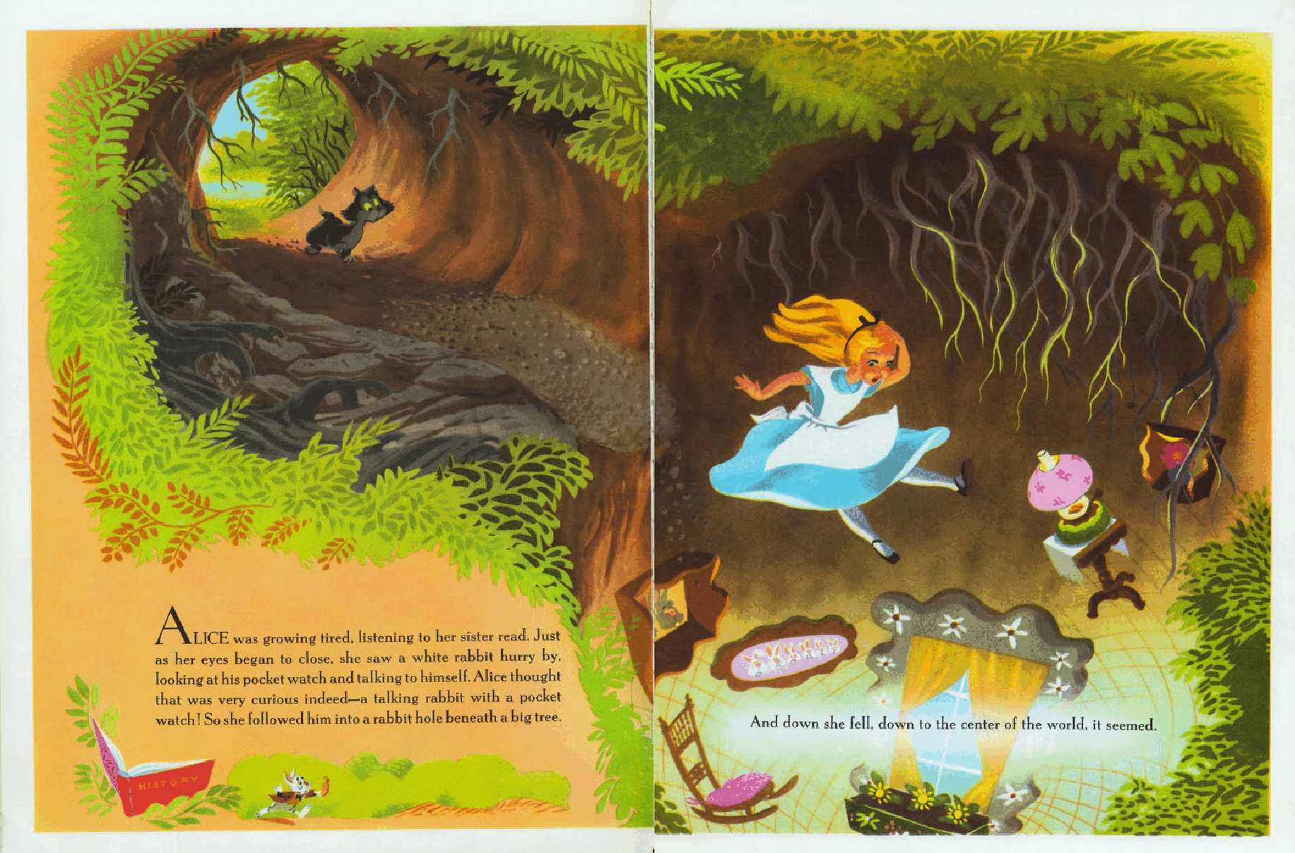 迪斯尼英文中级绘本Walt Disney_Alice in Wonderland (1972) .pdf,第4页预览