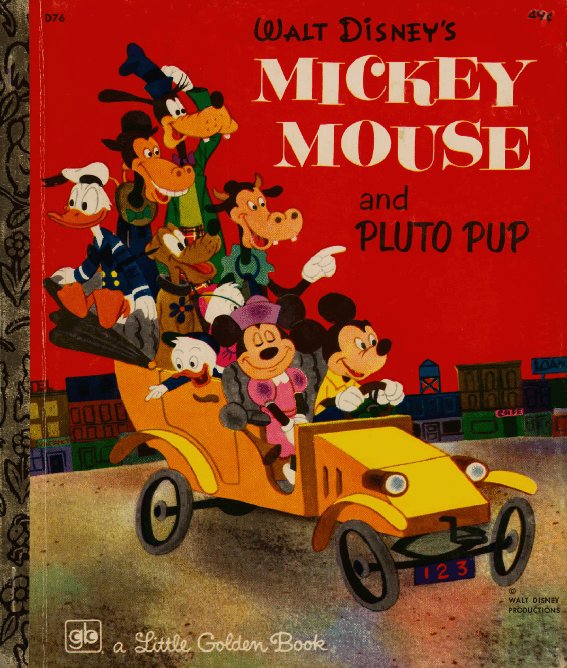 迪斯尼英文中级绘本Walt Disney_Mickey Mouse and Pluto Pup.pdf，第1页预览