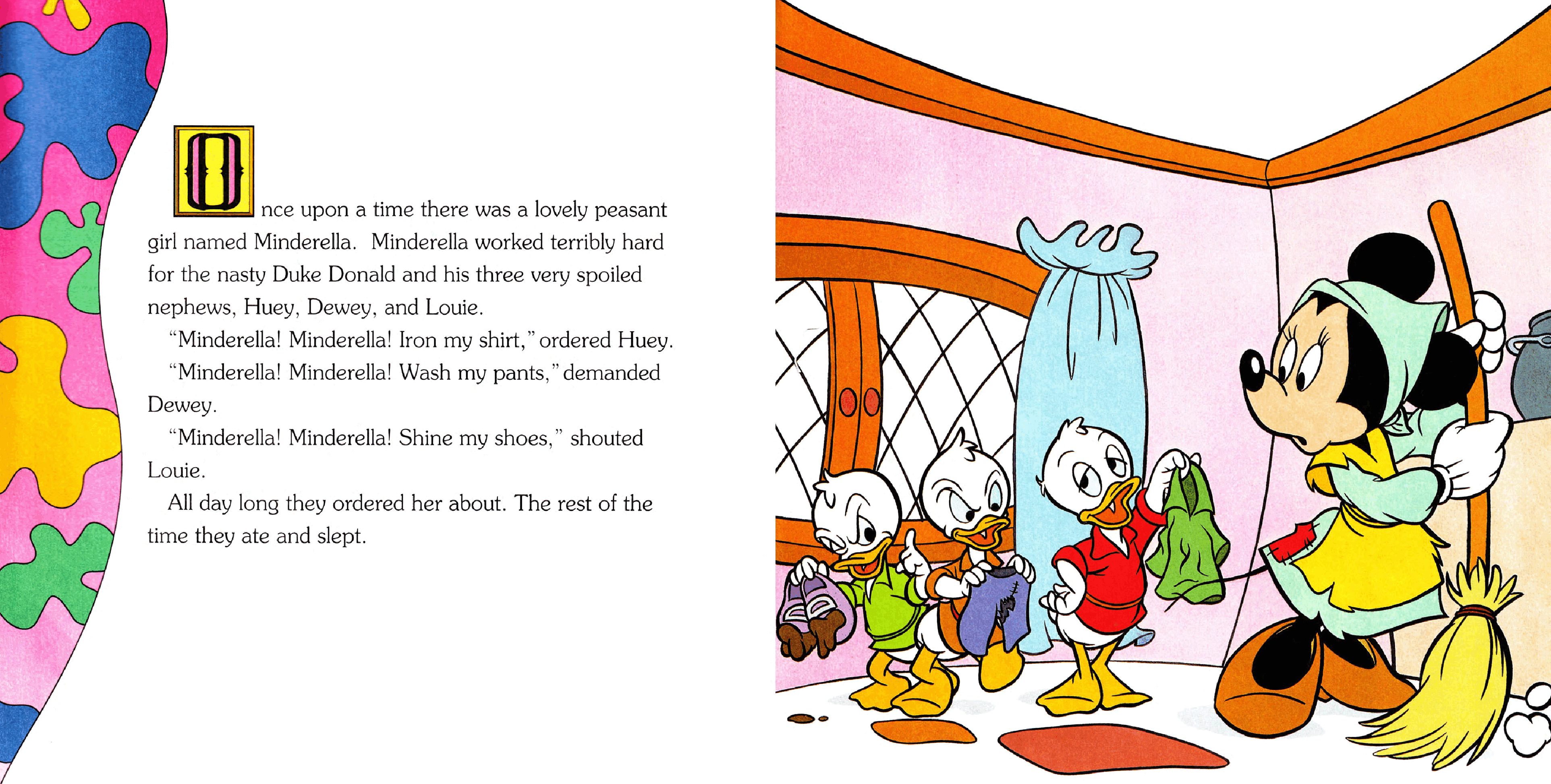 迪斯尼英文中级绘本Disney's Toontown - Minderella.pdf,第4页预览