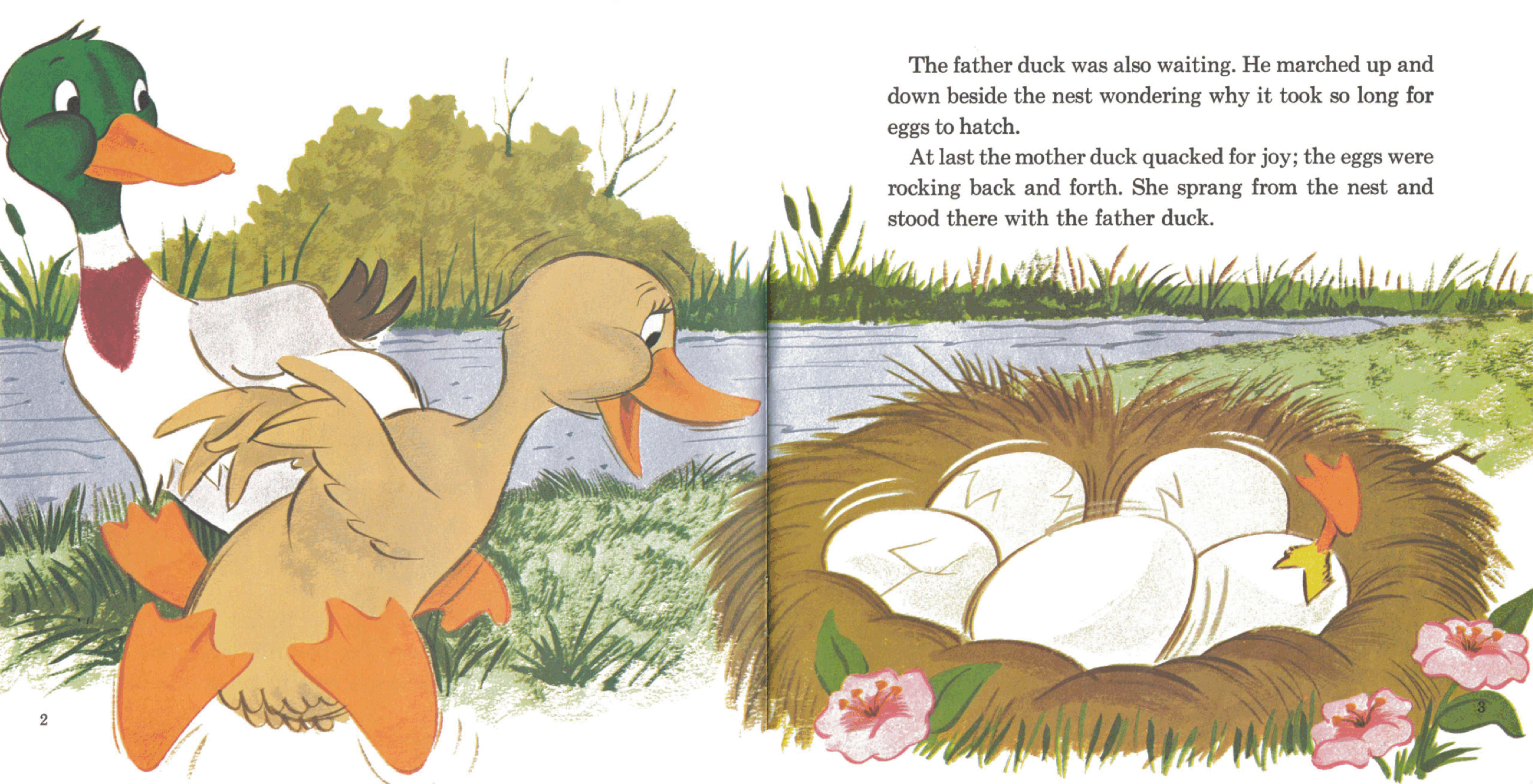 迪斯尼英文中级绘本Ugly_Duckling_Story_And_song.pdf，第4页预览