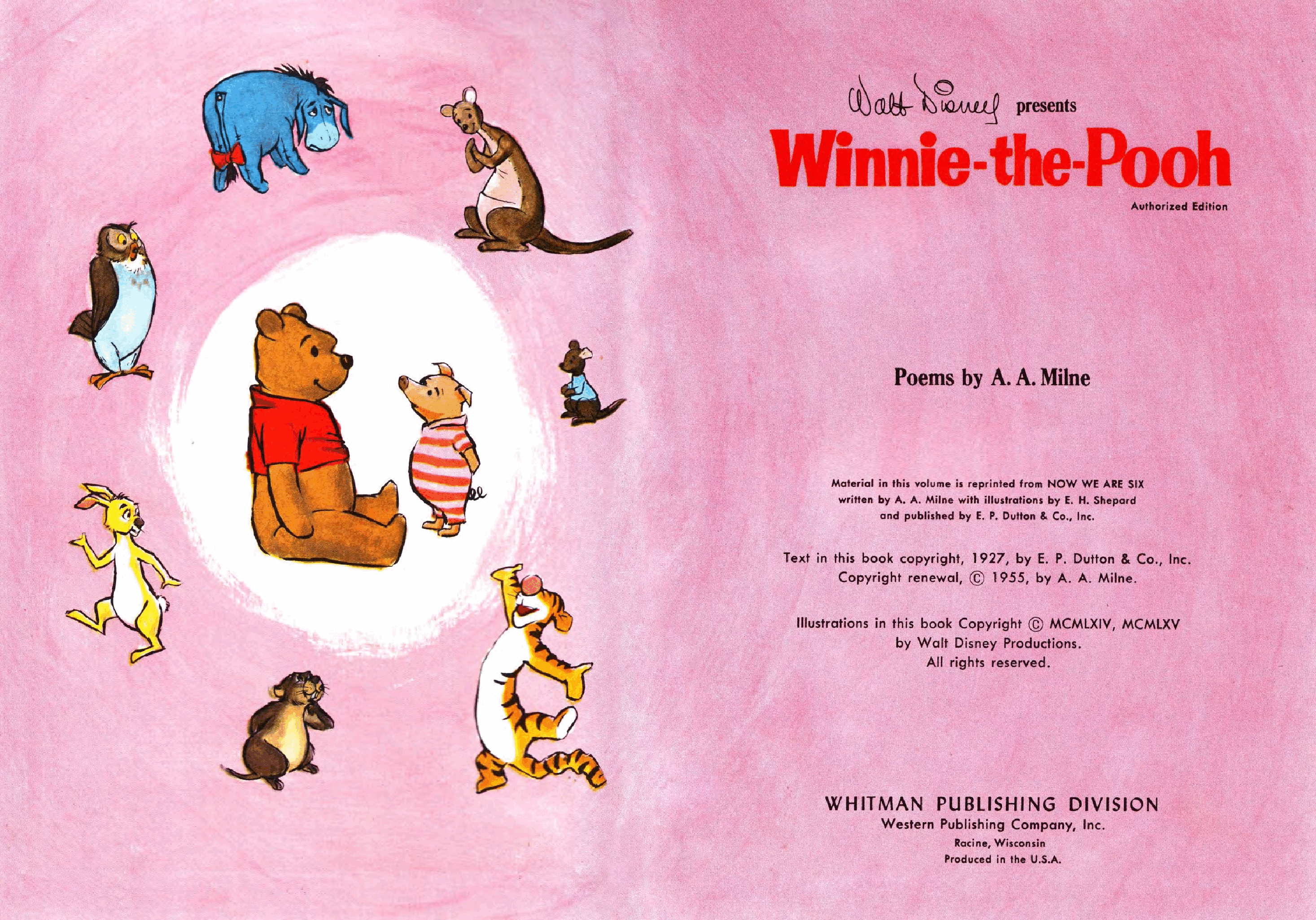 Winnie the Pooh Poems (1965 - Whitman BIG tell-a-Tale Book - c2c - Getfreedregs).pdf,第2页预览