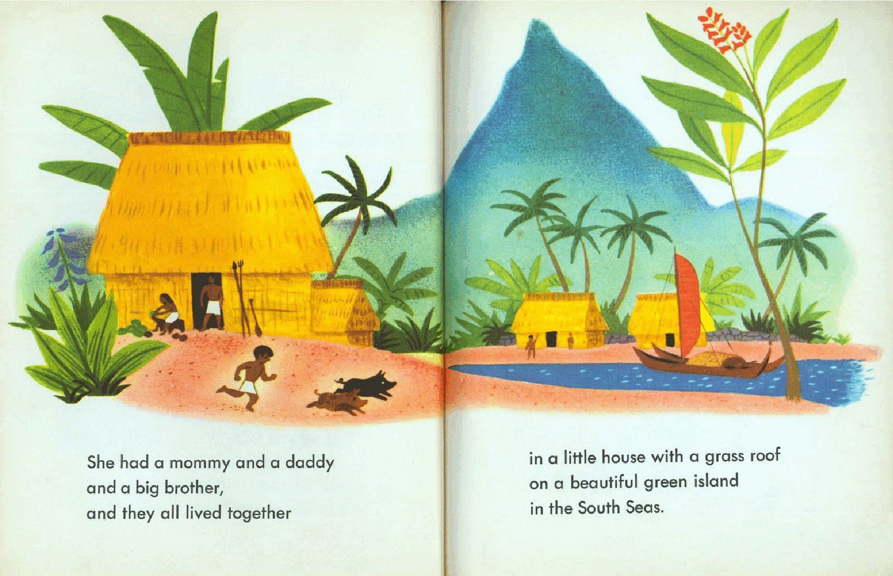 Ukelele and her new doll (1951) (Little Golden Book) (goldengems).pdf,第4页预览