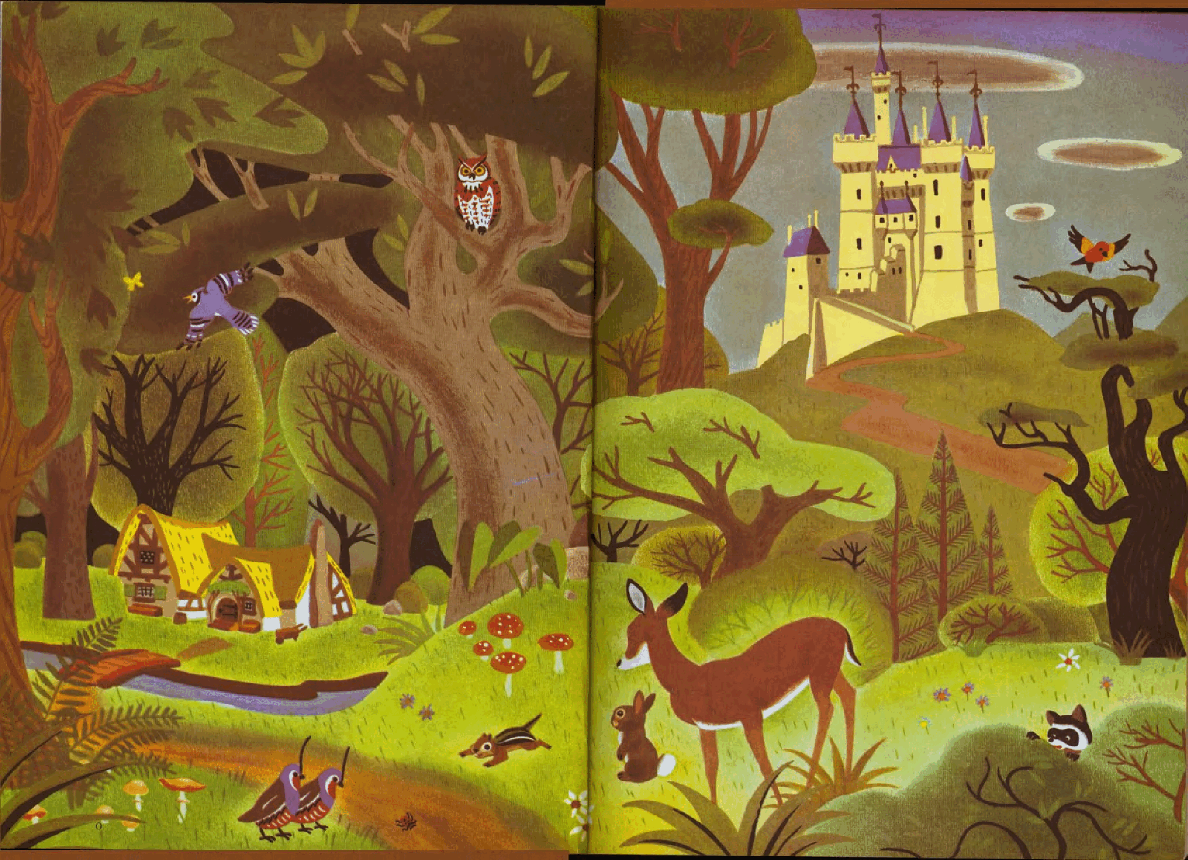 迪斯尼英文中级绘本Walt Disney_Snow White and the Seven Dwarfs.pdf,第3页预览