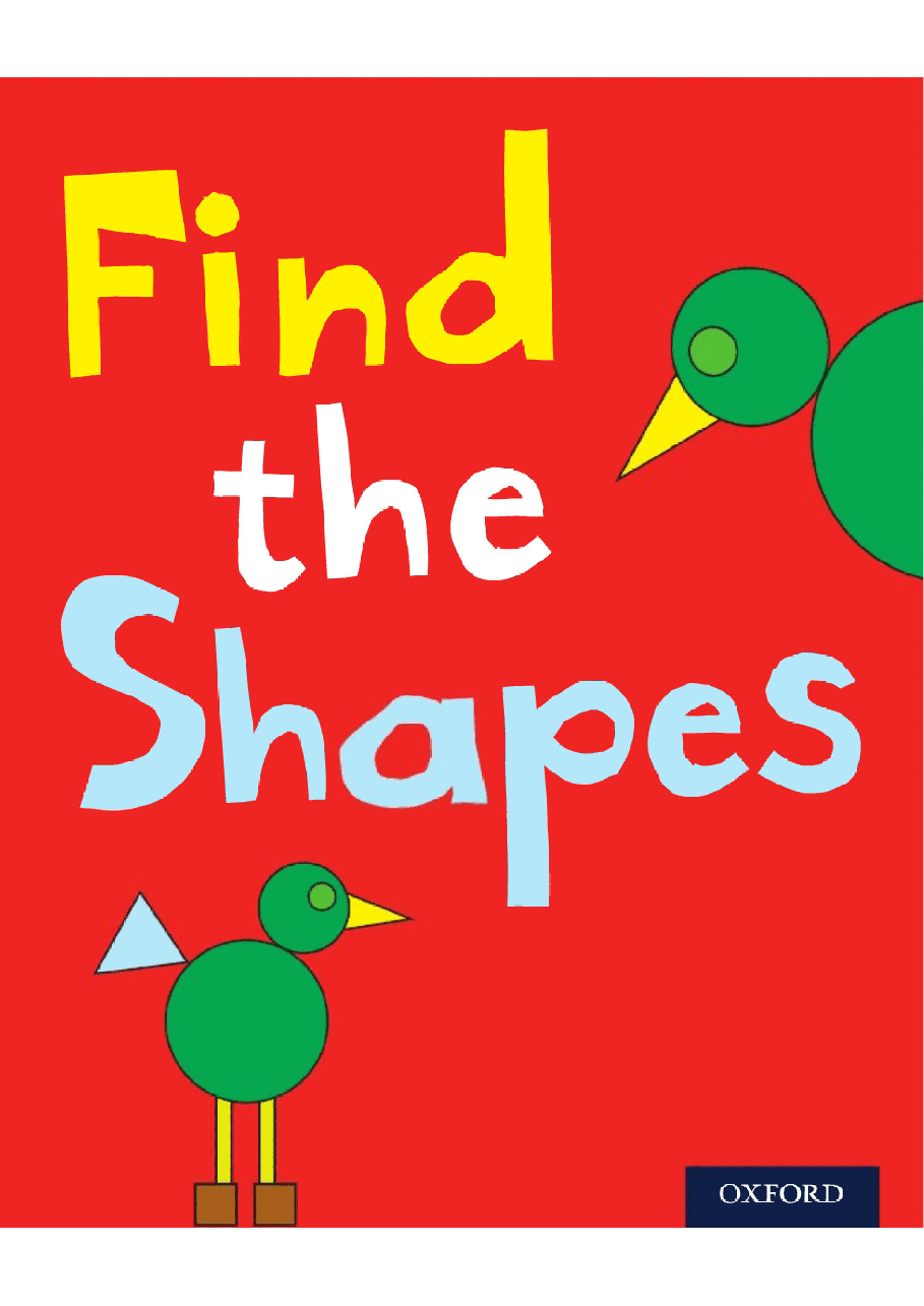 牛津数学启蒙绘本Find the shapes.pdf,第1页预览