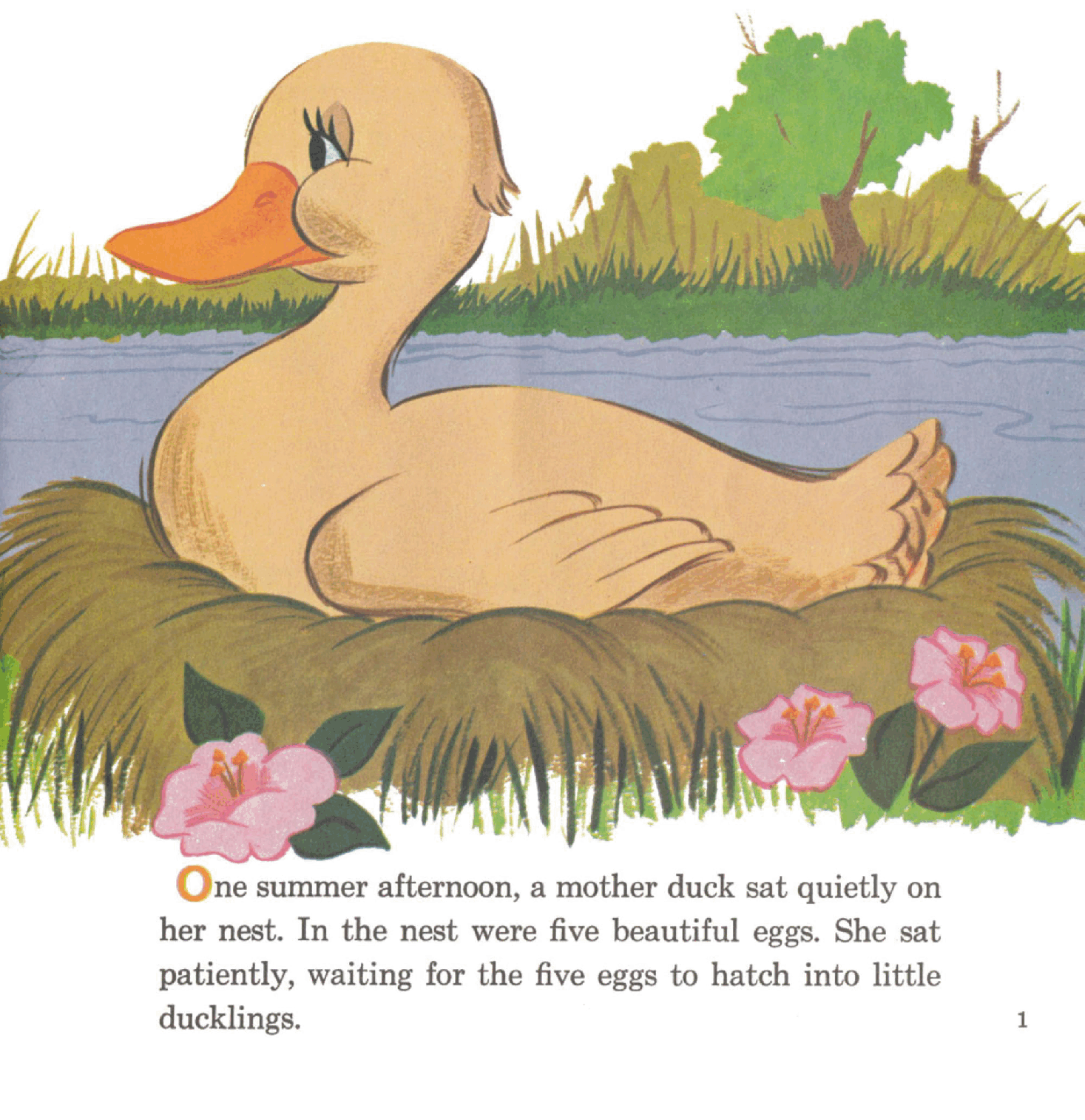 迪斯尼英文中级绘本Ugly_Duckling_Story_And_song.pdf，第3页预览