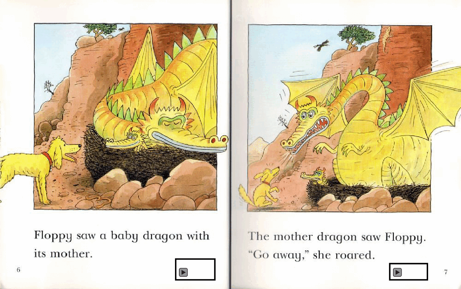 牛津阅读树在家读绘本系列3C Dragon Danger.pdf,第4页预览