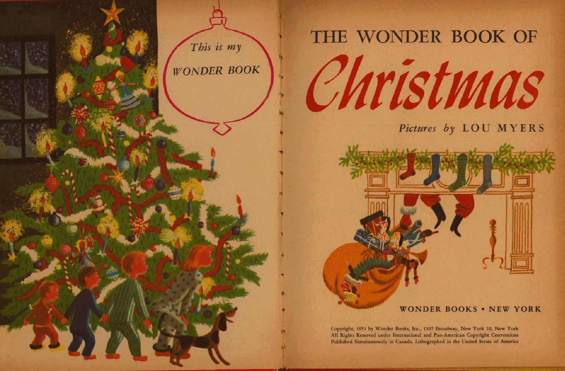 Wonder Book 0575 - The Wonder Book of Christmas (1951) (goldengems).pdf,第2页预览