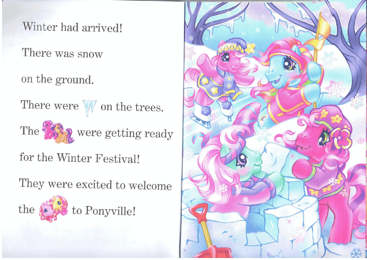 小马宝莉绘本my little pony - winter festival.pdf,第3页预览
