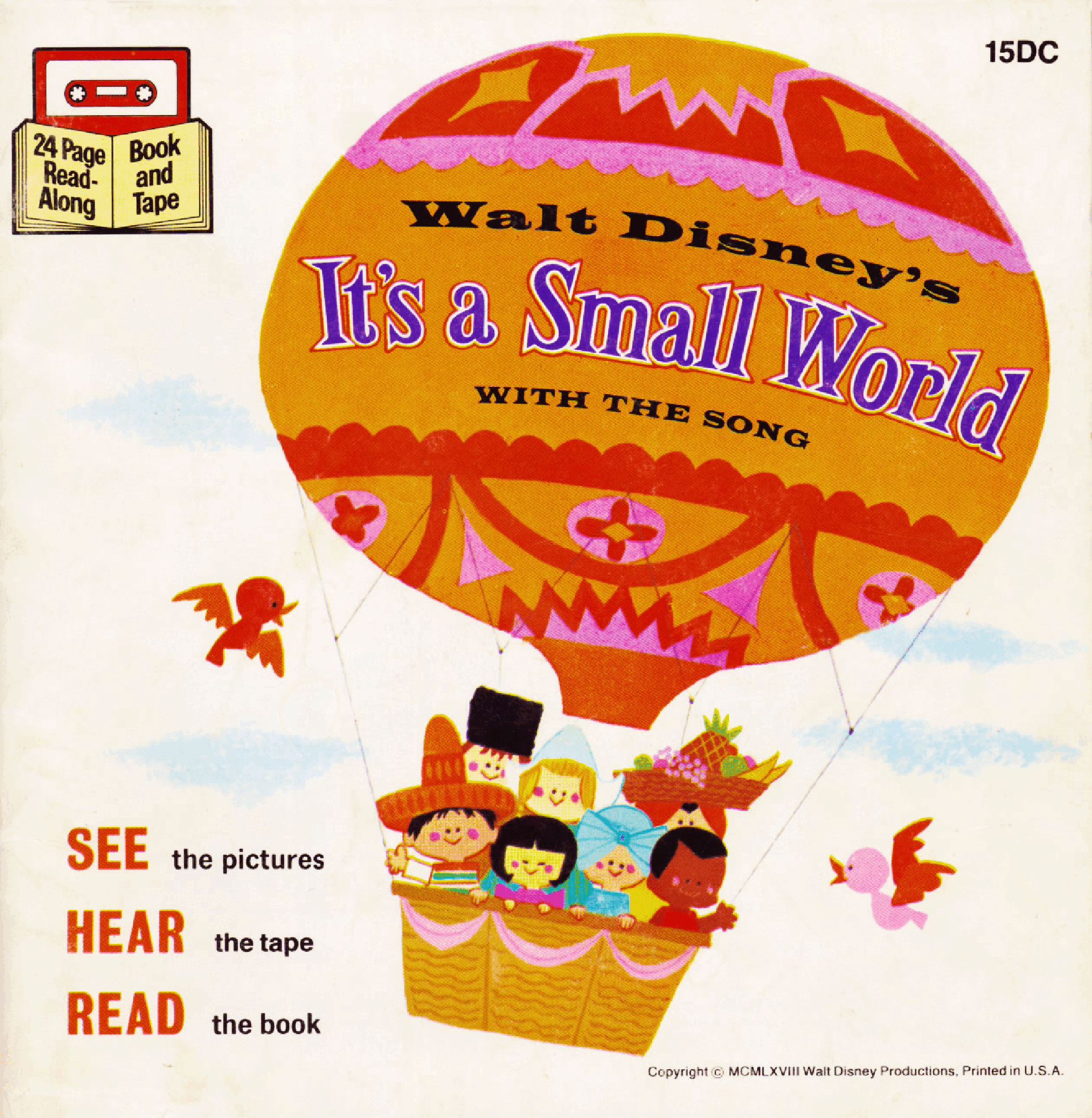 迪斯尼英文中级绘本Walt Disney_It's a Small World.pdf，第1页预览