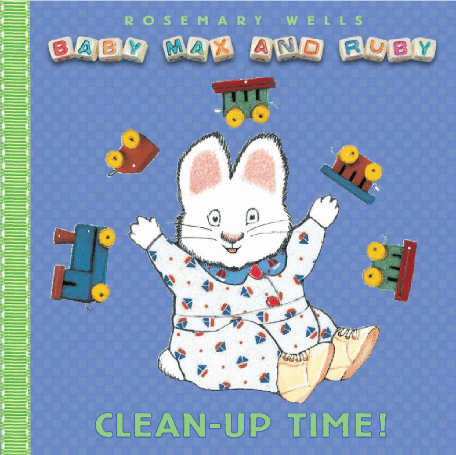 小兔麦克斯和露比Max and Ruby-Baby Max - Clean-Up Time!.pdf,第1页预览